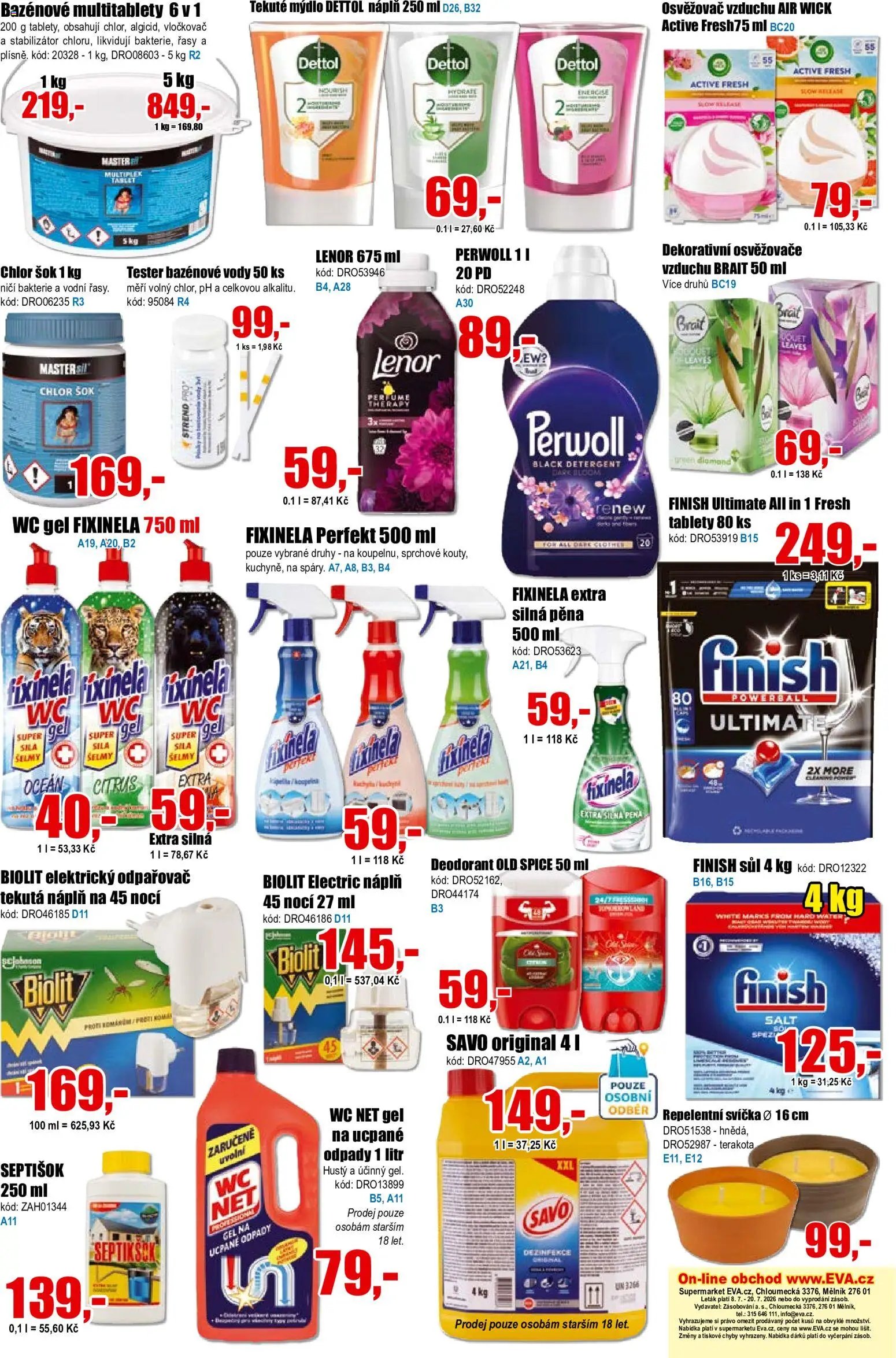 Eva supermarket leták