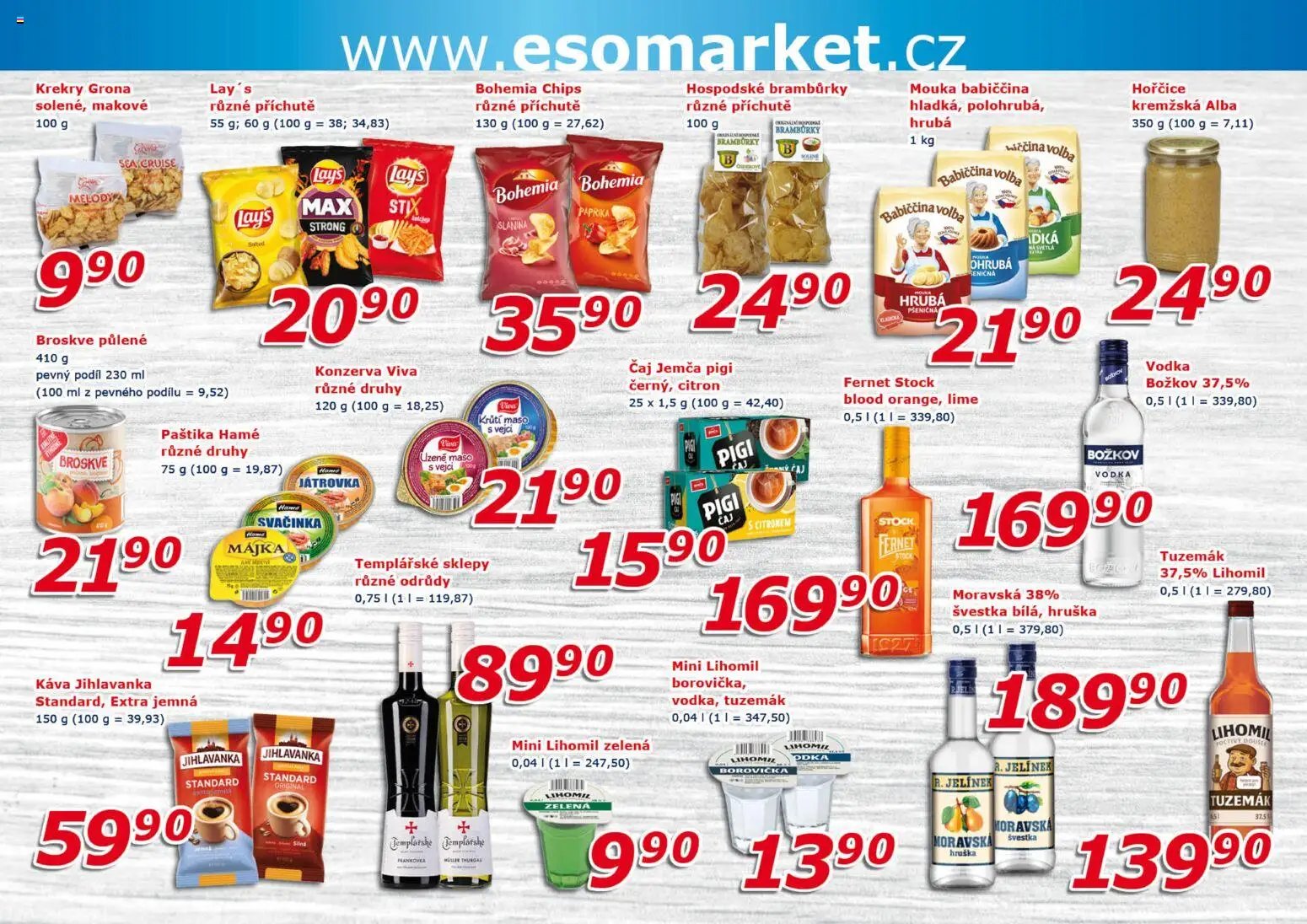 Eso market leták
