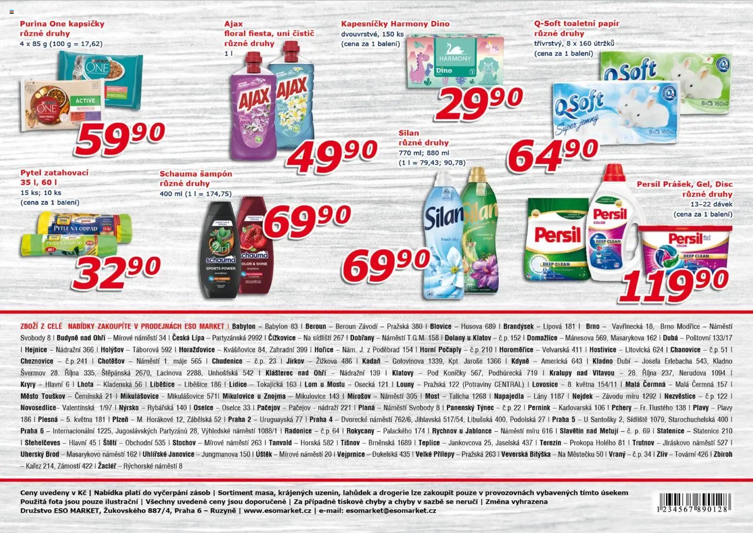 Eso market leták