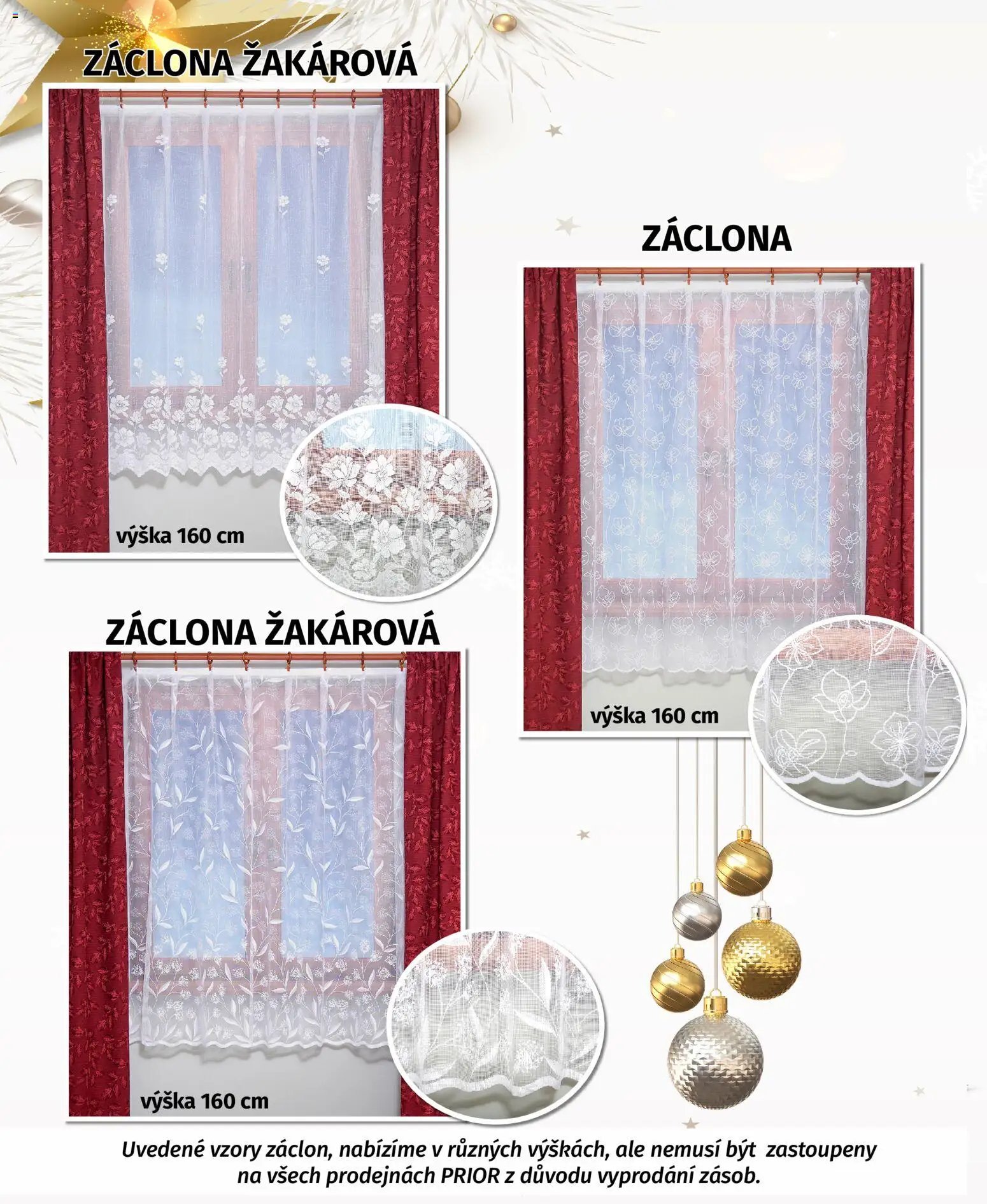 Prior - Katalog Záclony (2025-11-12 - 2025-12-23)