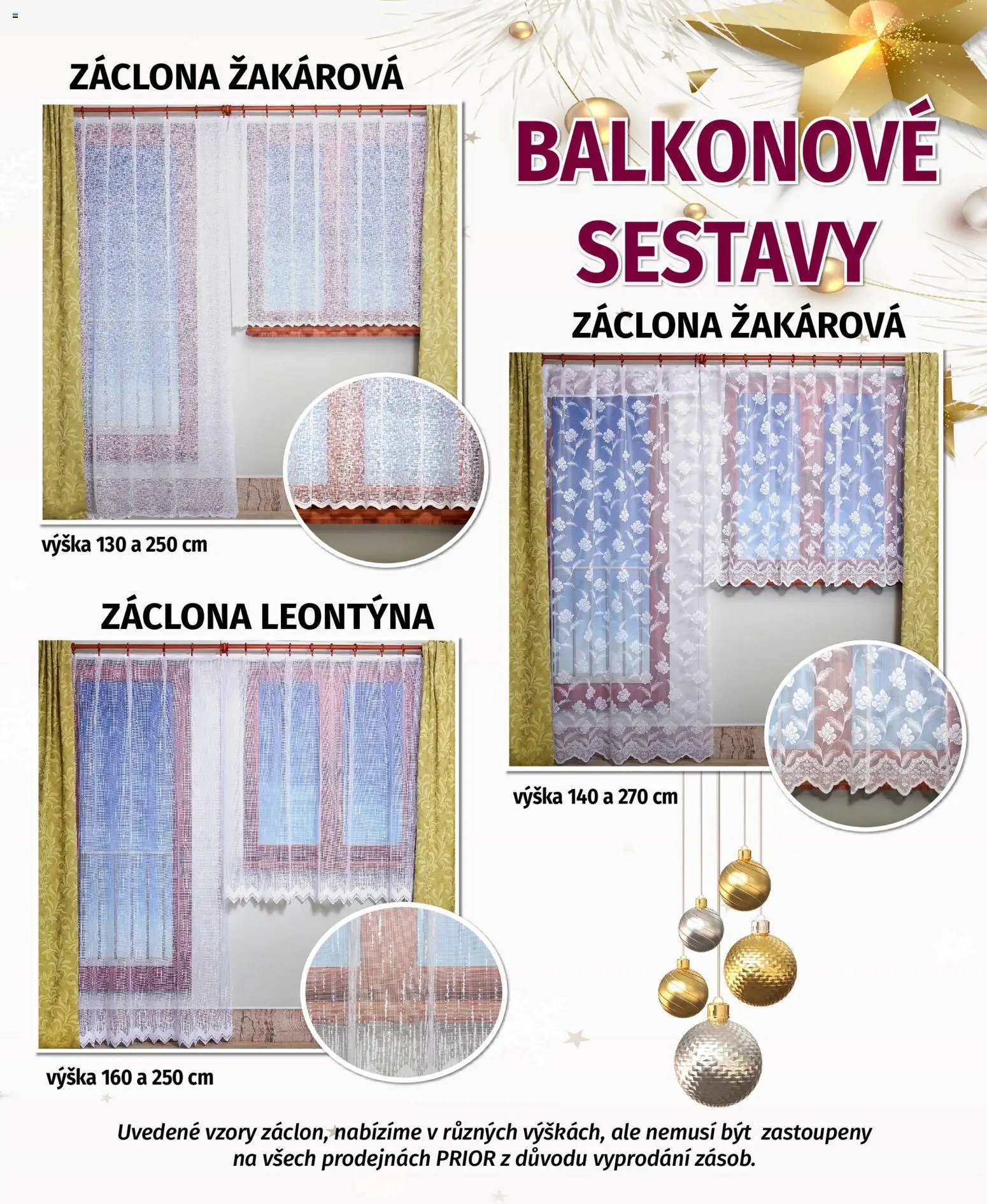 Prior - Katalog Záclony (2025-11-12 - 2025-12-23)