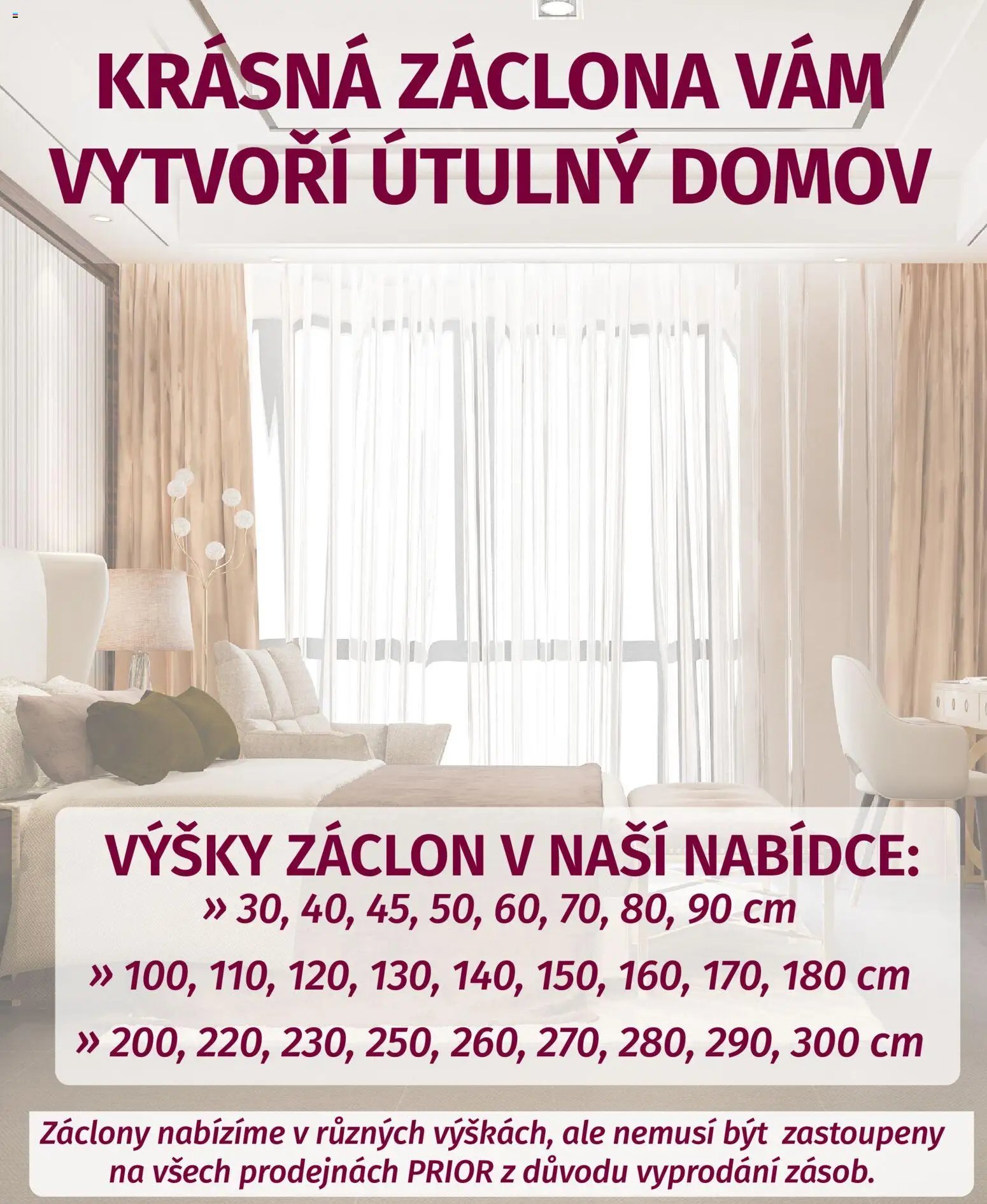 Prior - Katalog Záclony (2025-11-12 - 2025-12-23)