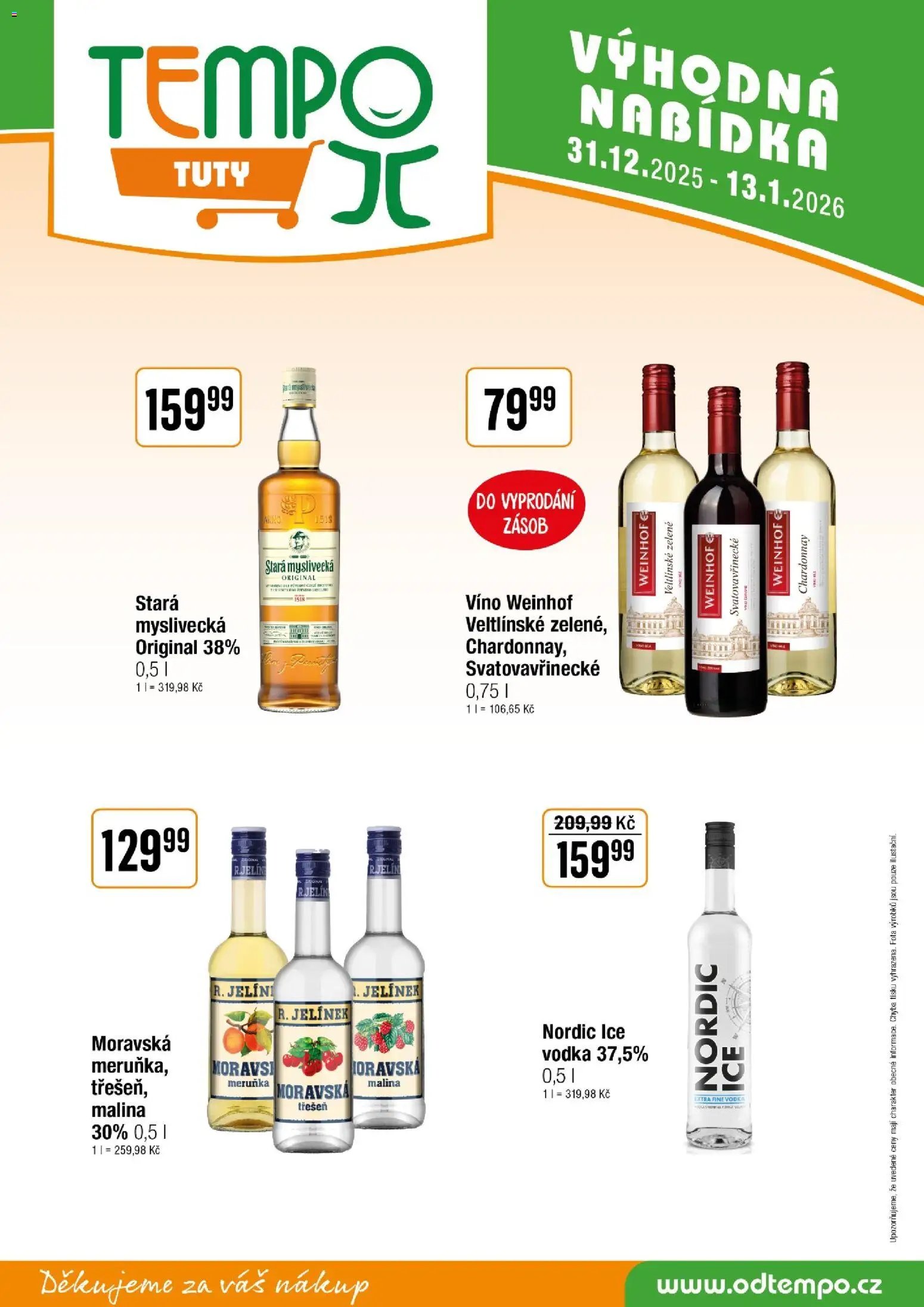 Tempo leták - Tuty (2025-12-31 - 2026-01-13)