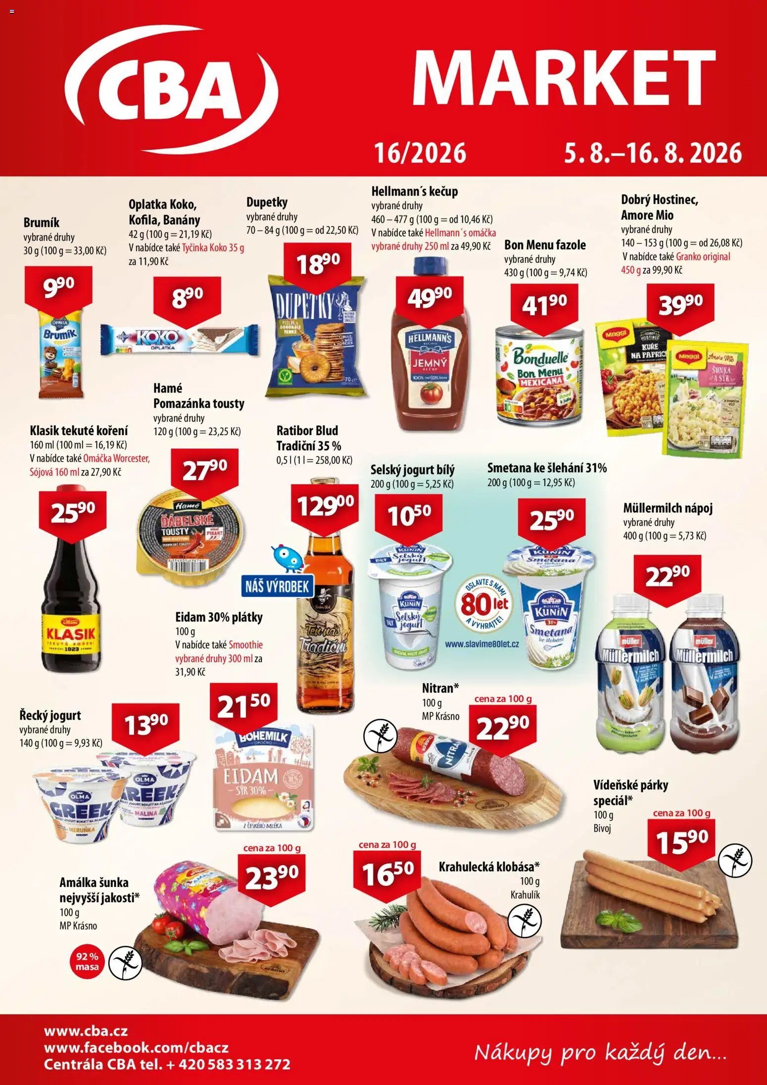CBA leták - Market