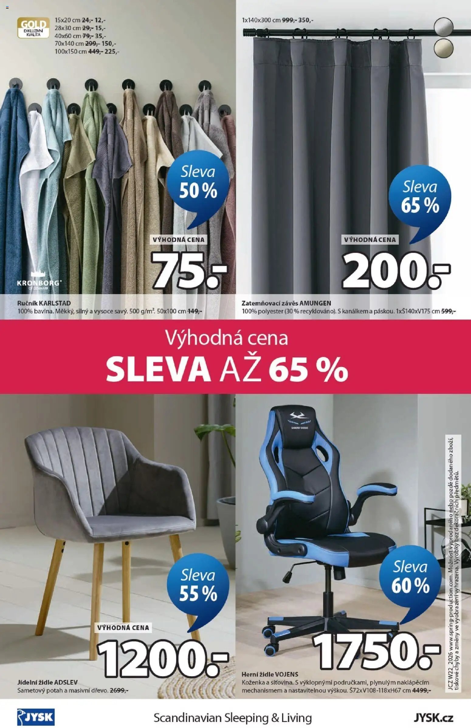 JYSK leták