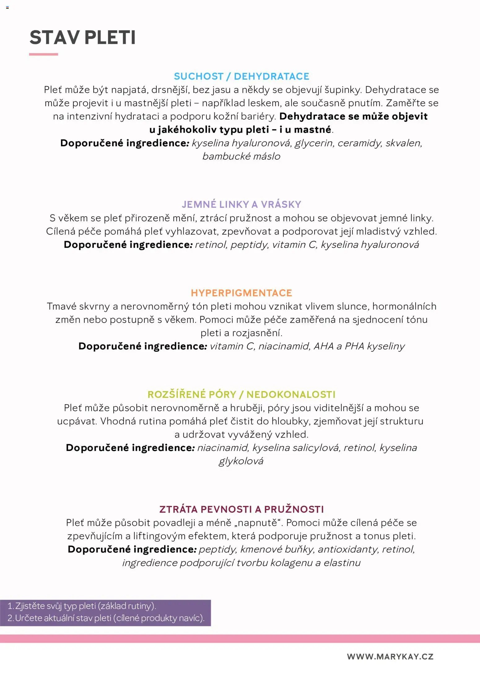 Mary Kay katalog - Průvodce péčí o pleť (2026-04-16 - 2030-04-17)