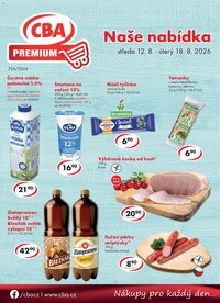 CBA leták - Premium