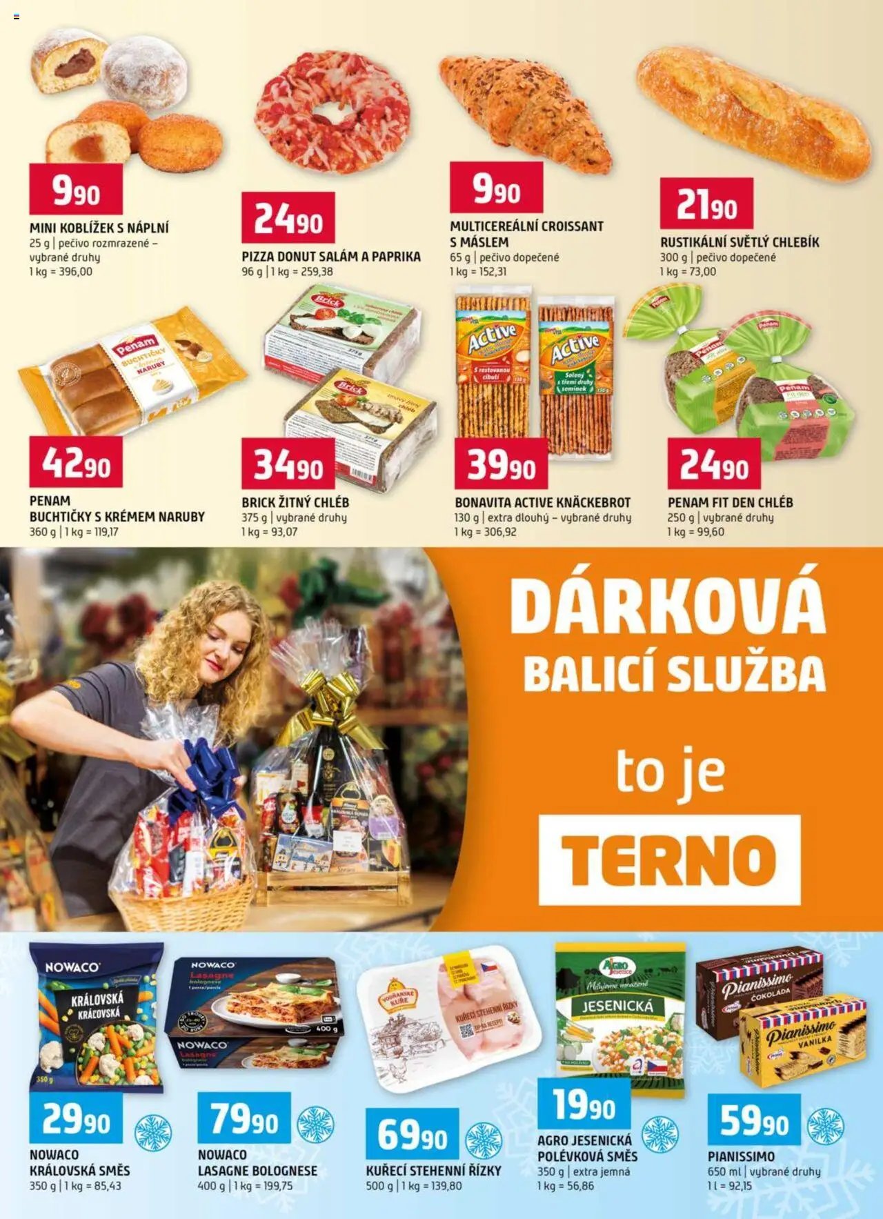 Terno leták - Blatná, Český Krumlov, Prachatice, Strakonice, Tábor, Zlín (2025-10-15 - 2025-10-21)