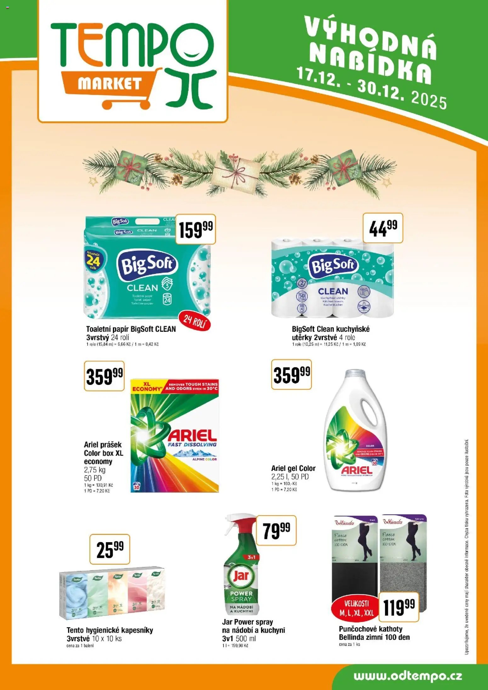 Tempo leták (2025-12-17 - 2025-12-30)