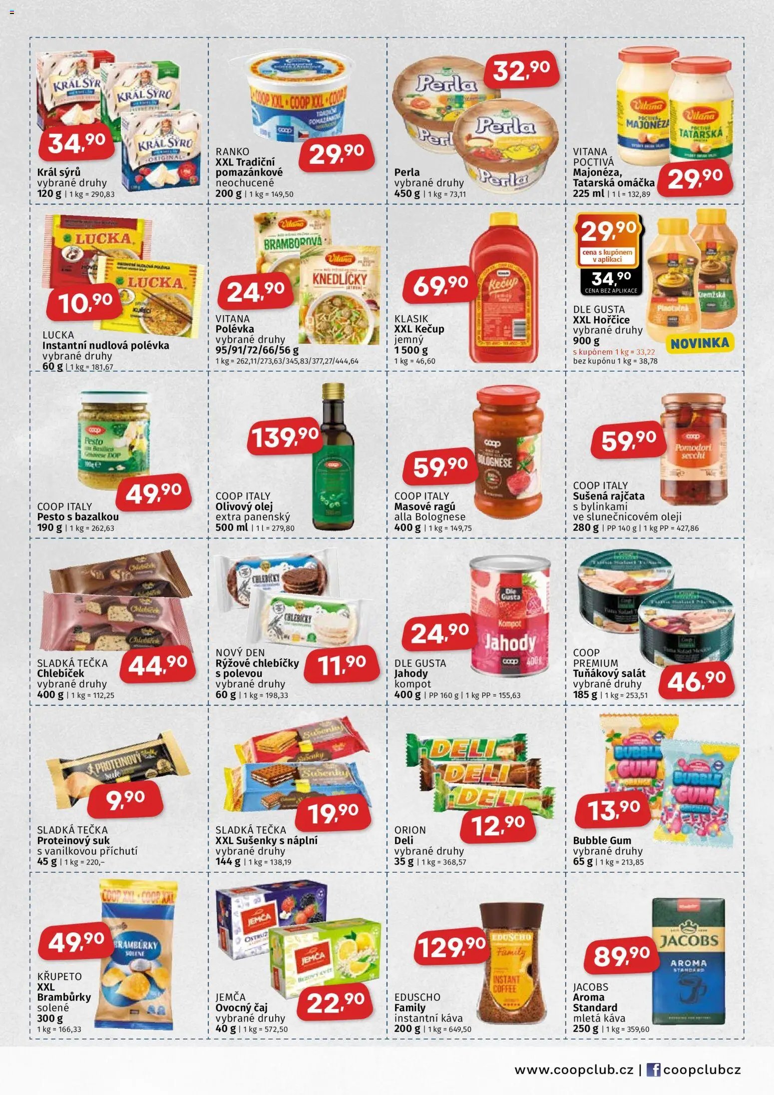 Coop leták - Východočeský region