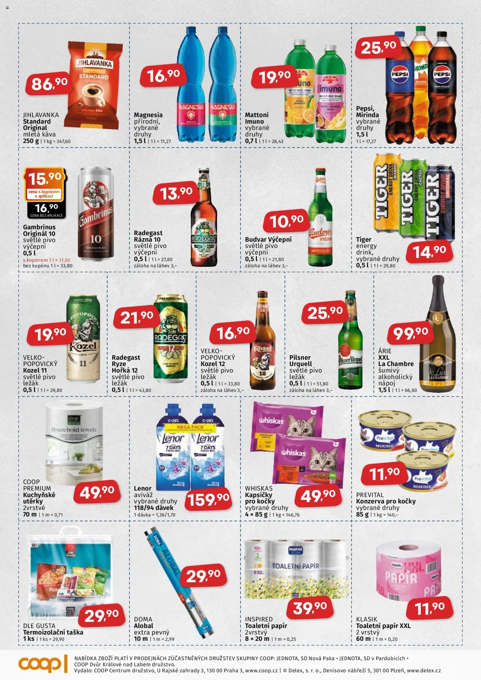 Coop leták - Východočeský region