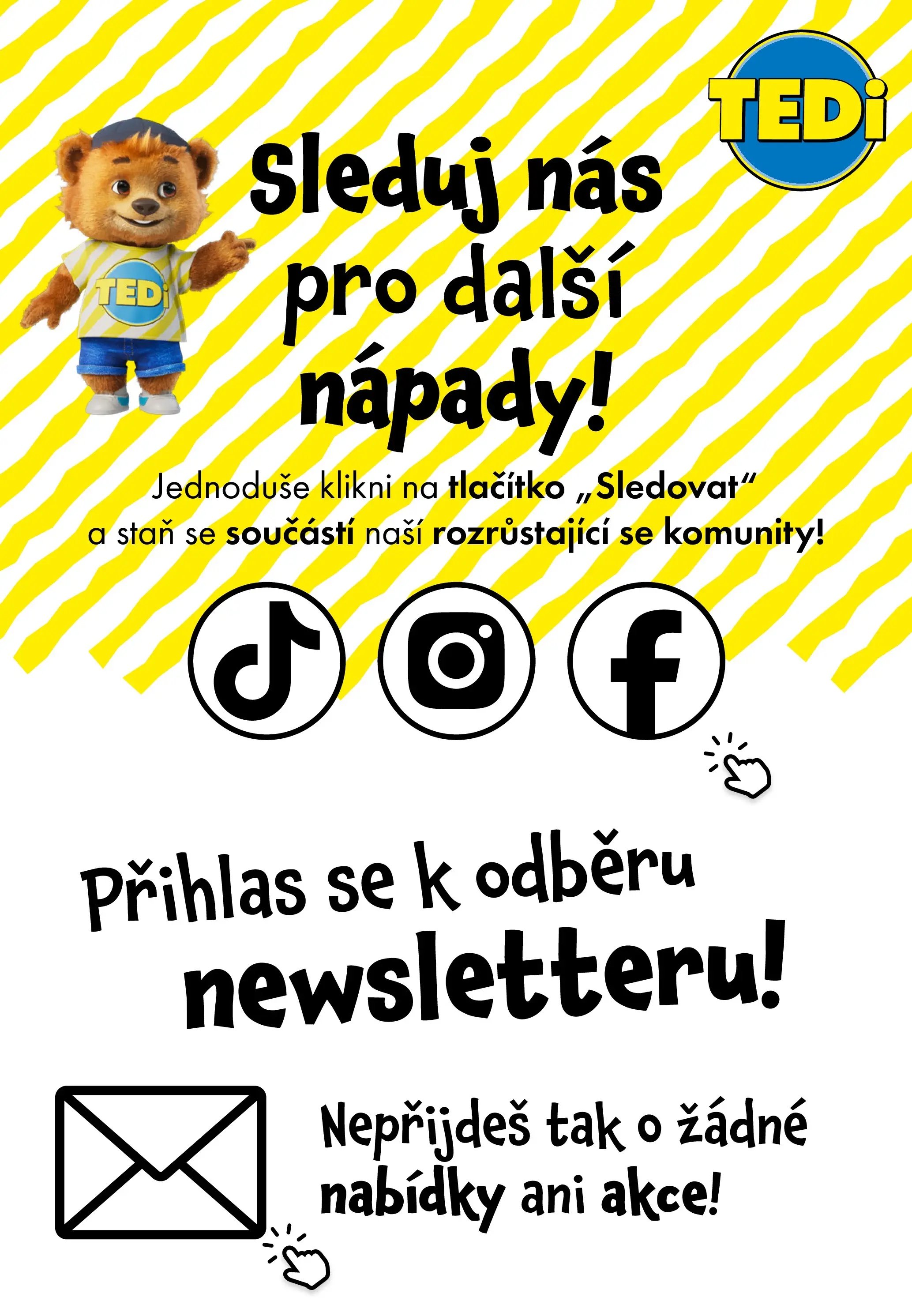 TEDi leták - Odry