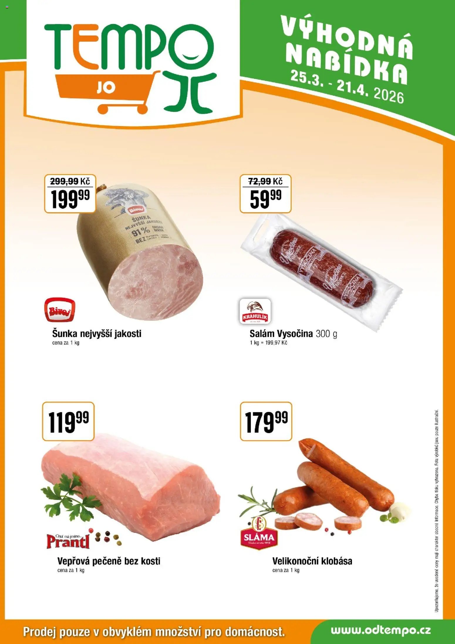 Tempo leták - JO (2026-03-25 - 2026-04-21)