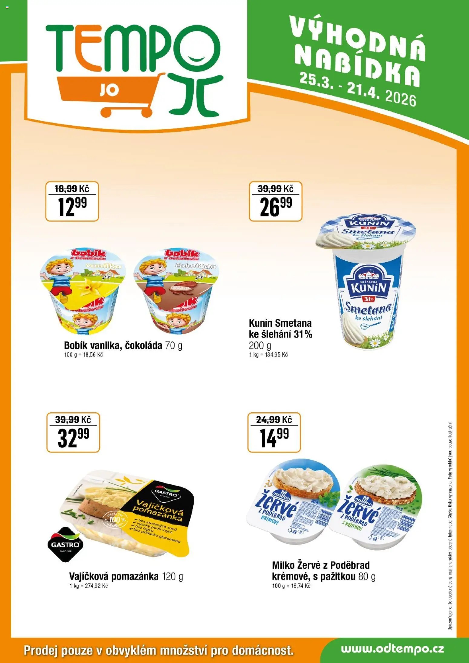 Tempo leták - JO (2026-03-25 - 2026-04-21)