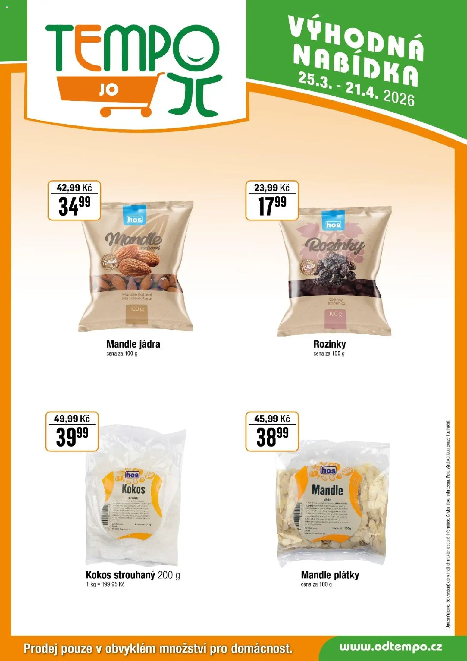 Tempo leták - JO (2026-03-25 - 2026-04-21)
