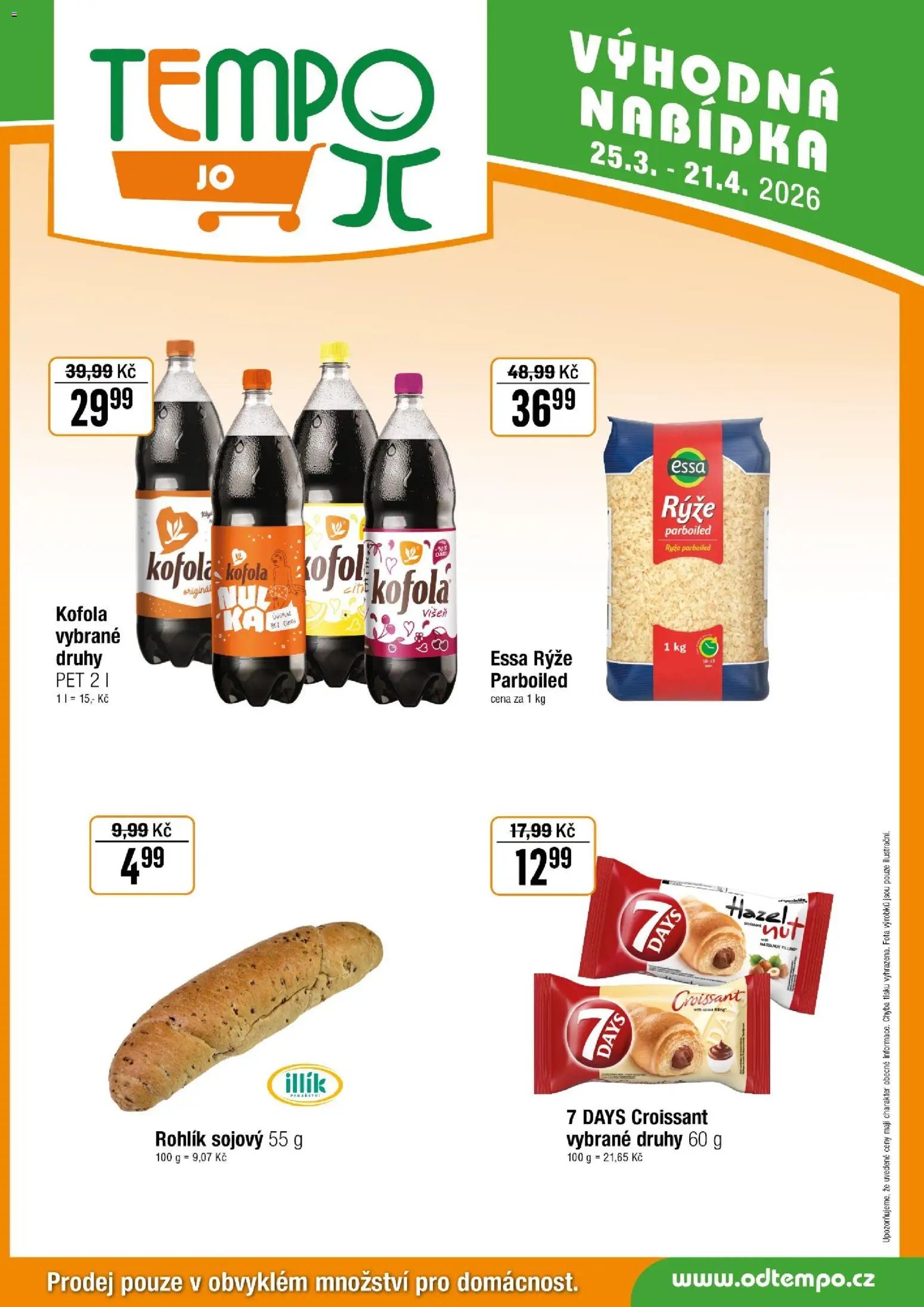 Tempo leták - JO (2026-03-25 - 2026-04-21)