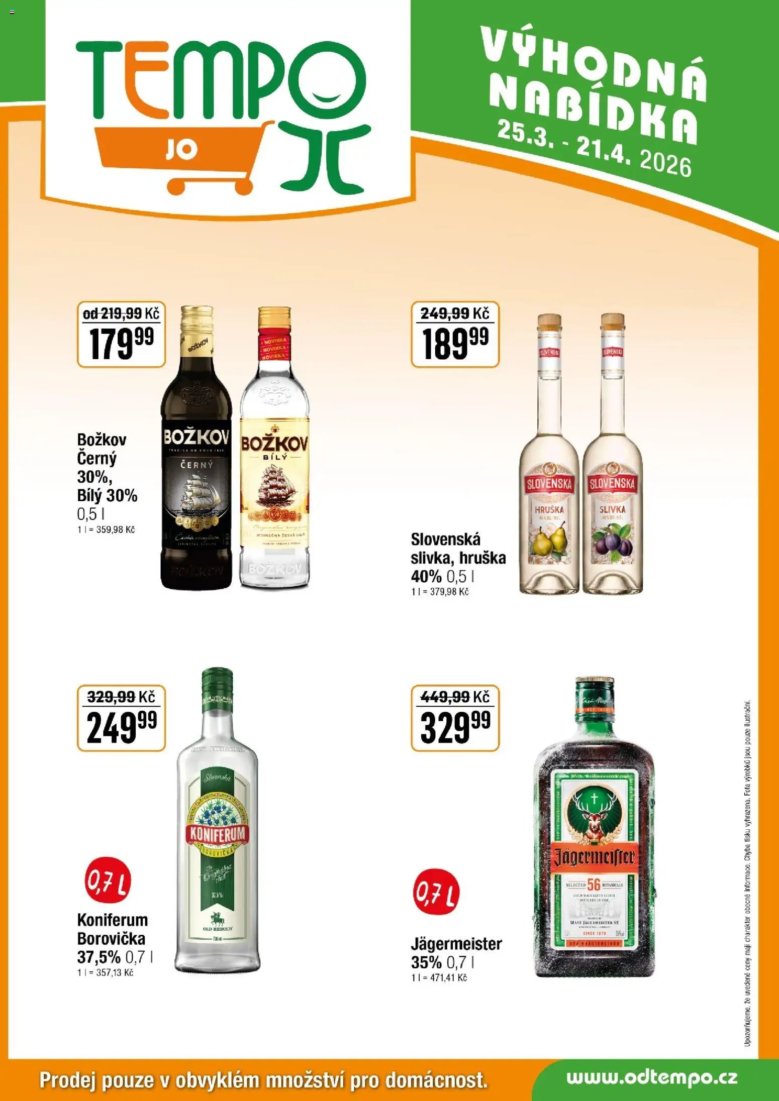 Tempo leták - JO (2026-03-25 - 2026-04-21)
