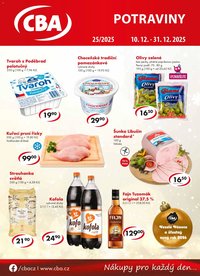 CBA leták (2025-12-10 - 2025-12-31)