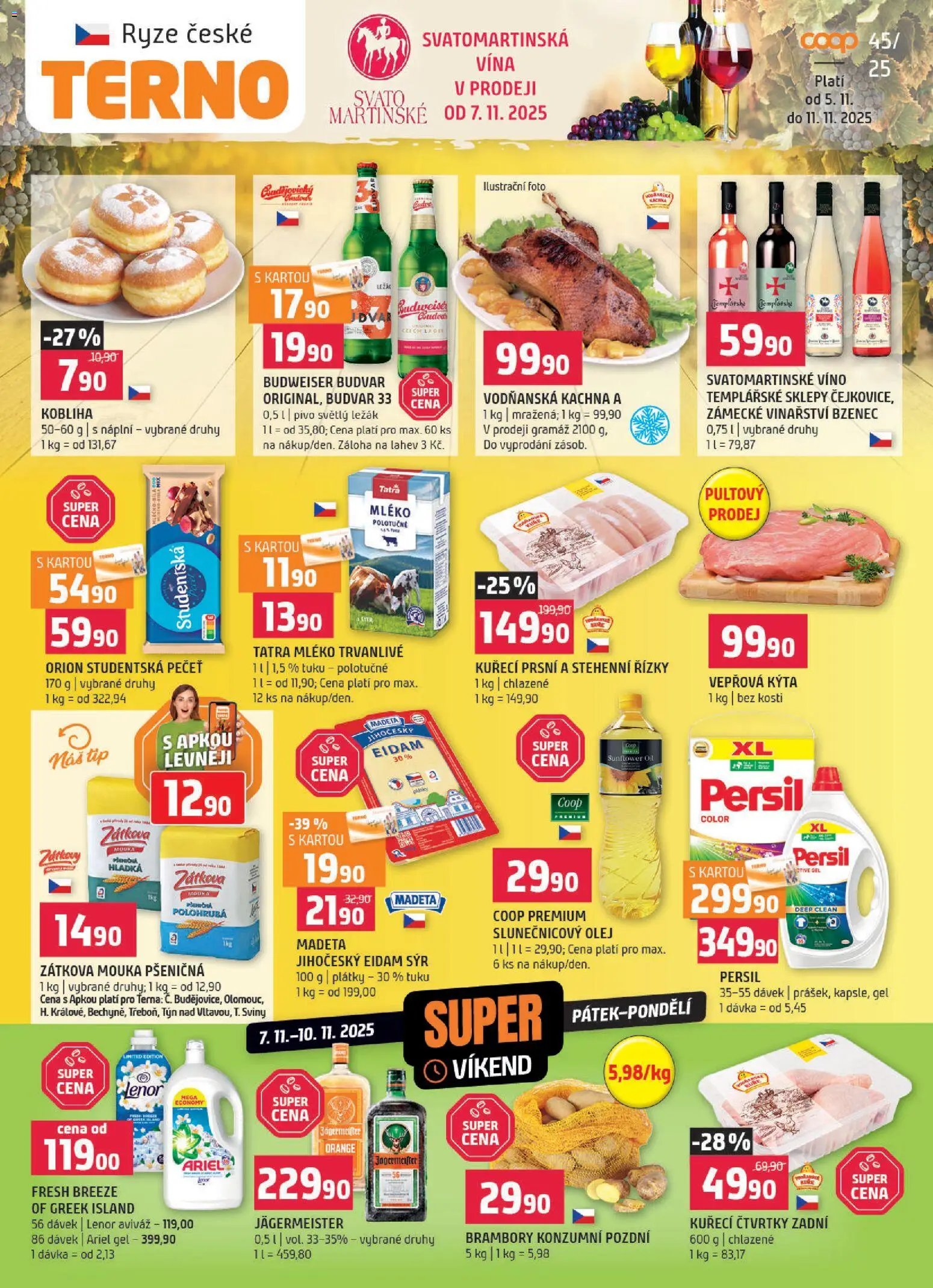 Terno leták - Hradec Králové (2025-11-05 - 2025-11-11)