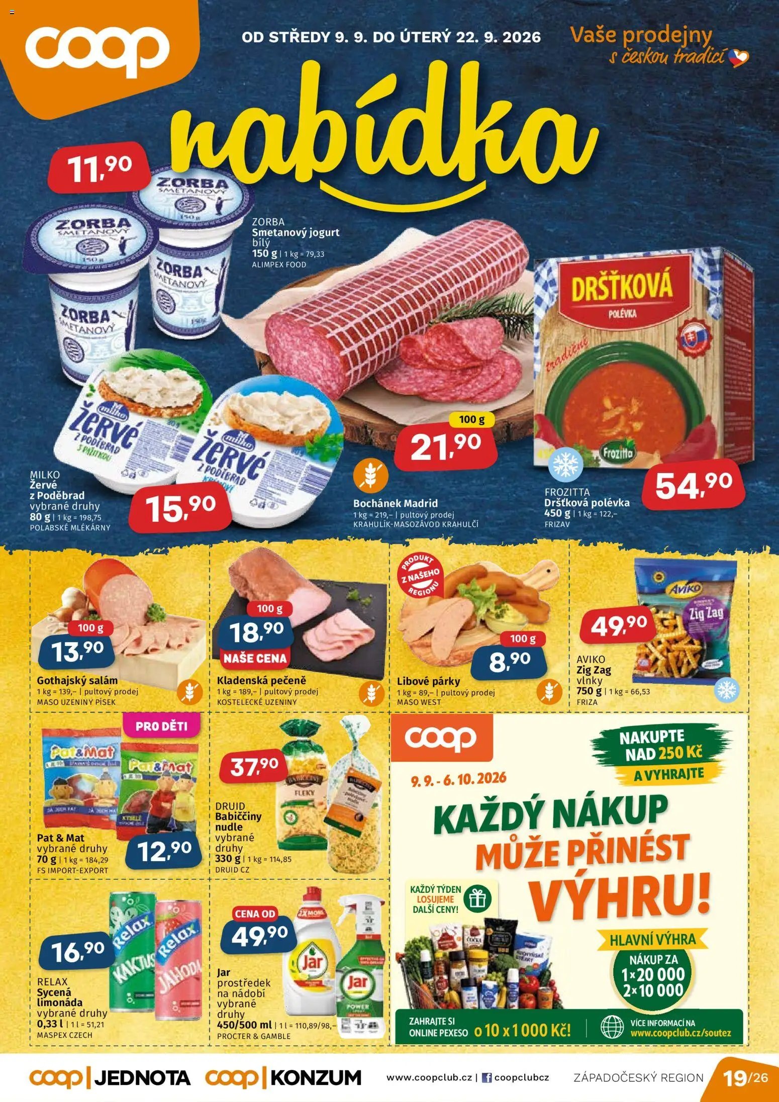 Coop leták - Západočeský region