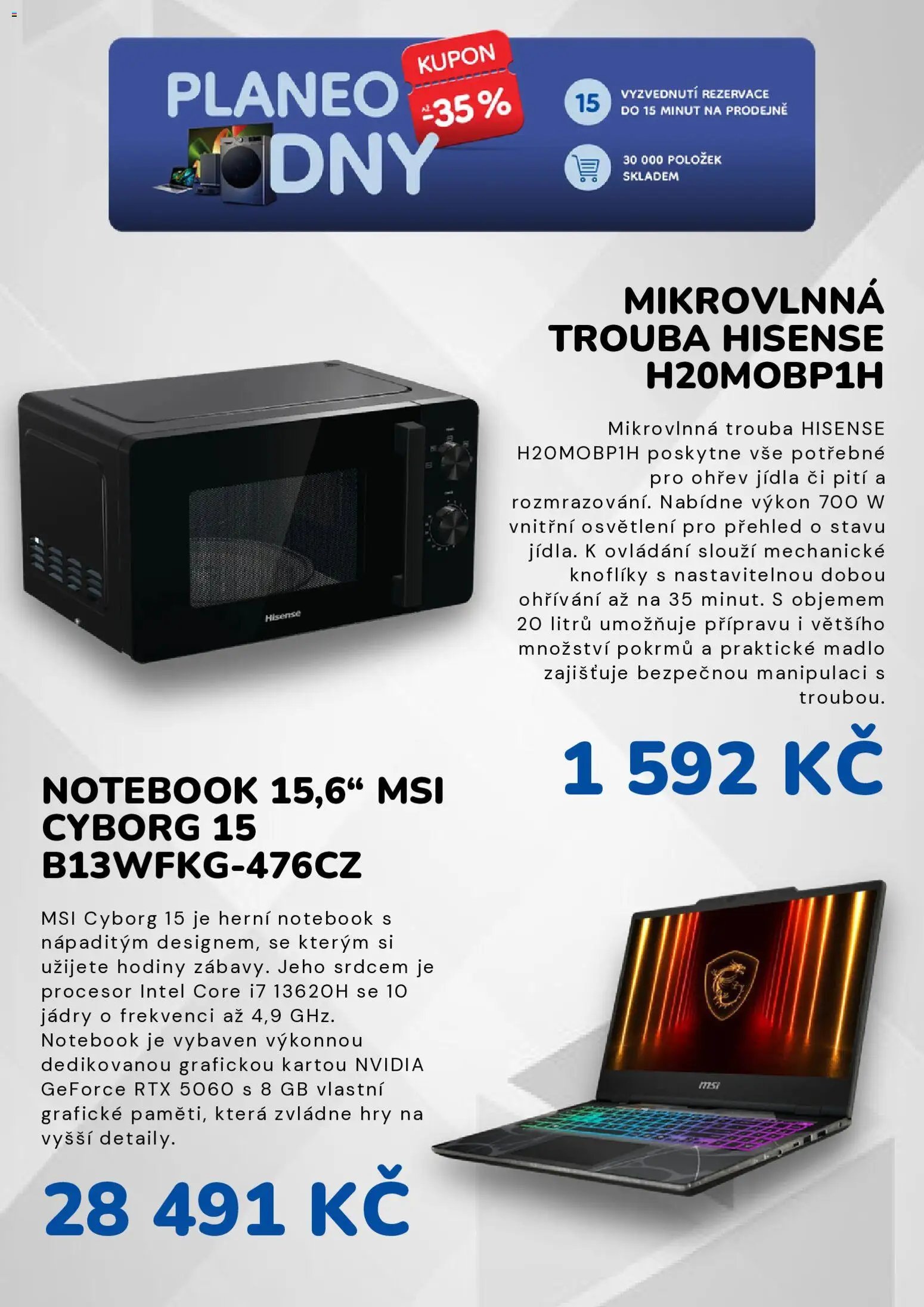Planeo Elektro leták