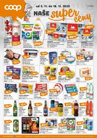 Coop leták - Super cena (2025-11-05 - 2025-11-18)