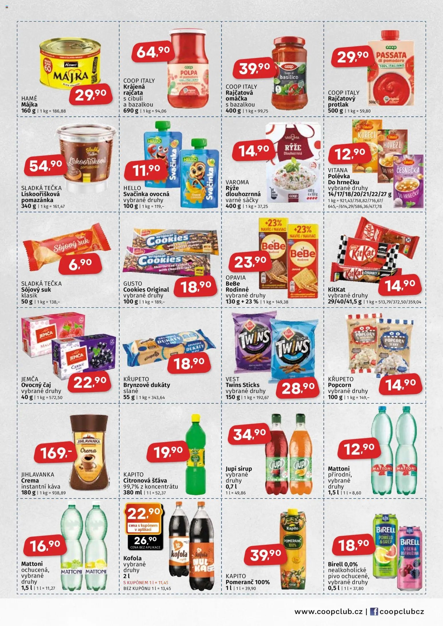 Coop leták - Východočeský region (2026-04-22 - 2026-05-05)