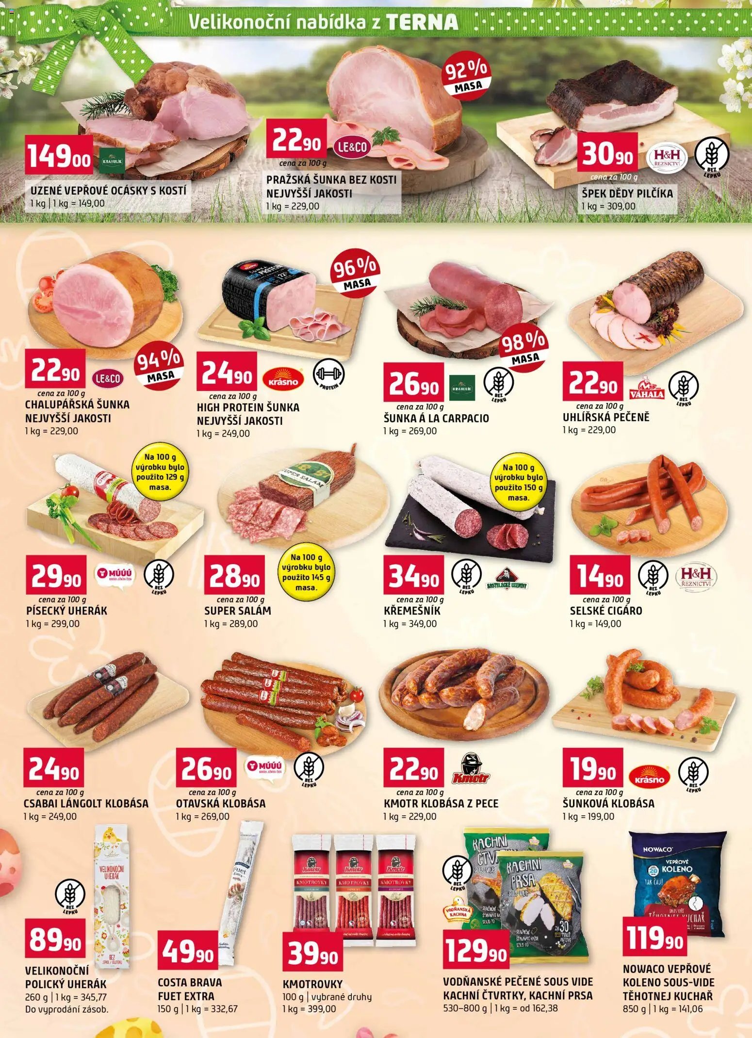 Terno leták - Jarní speciál (2026-03-10 - 2026-04-06)