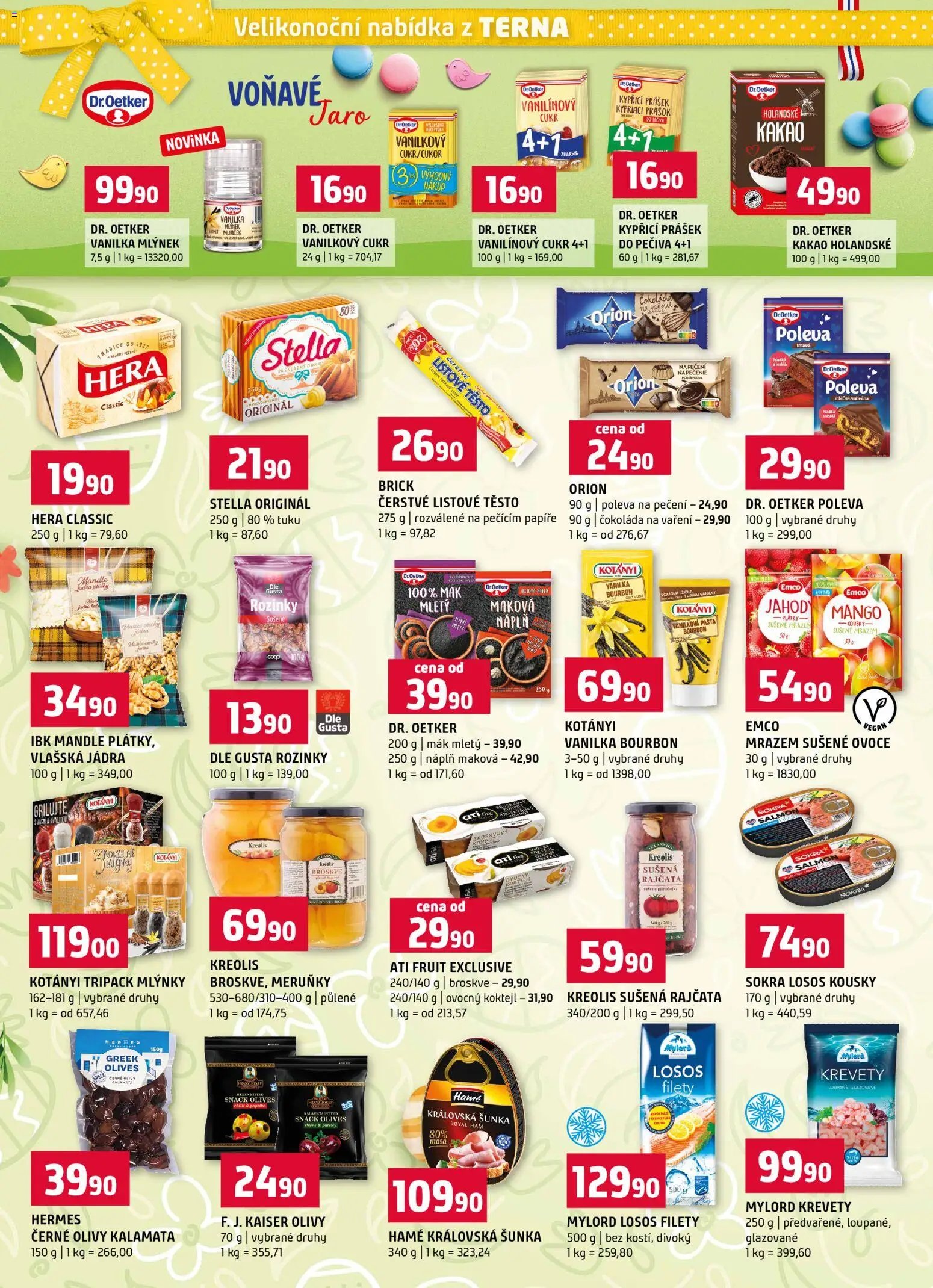 Terno leták - Jarní speciál (2026-03-10 - 2026-04-06)
