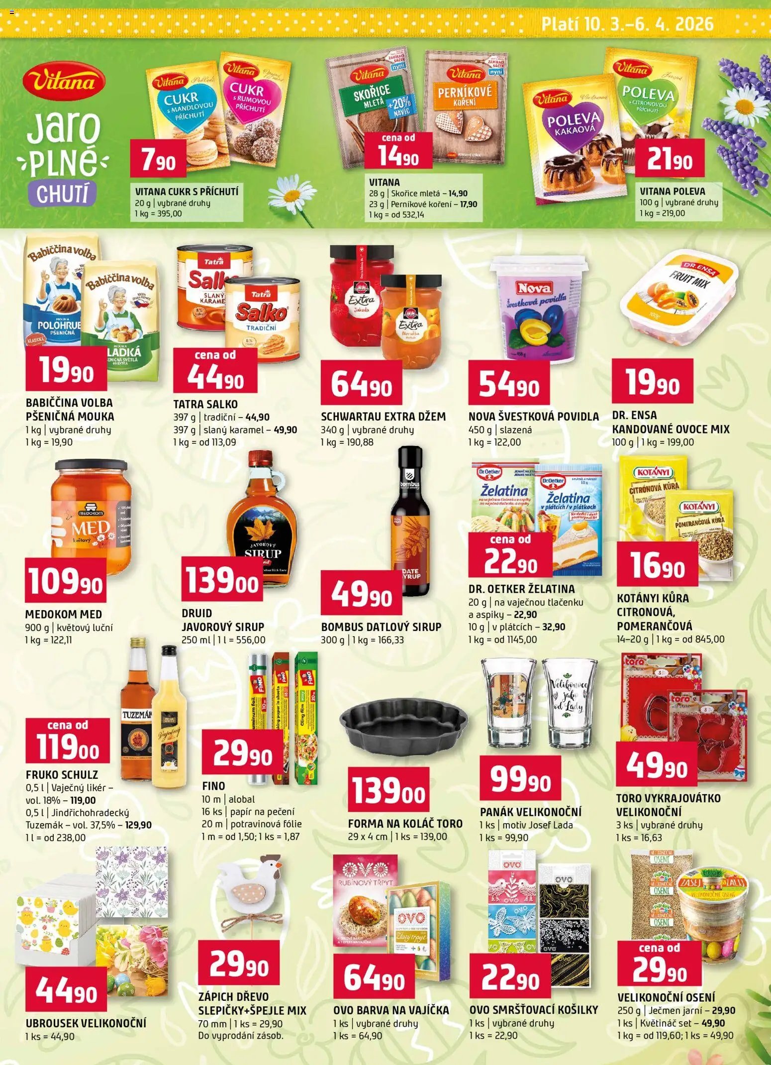 Terno leták - Jarní speciál (2026-03-10 - 2026-04-06)
