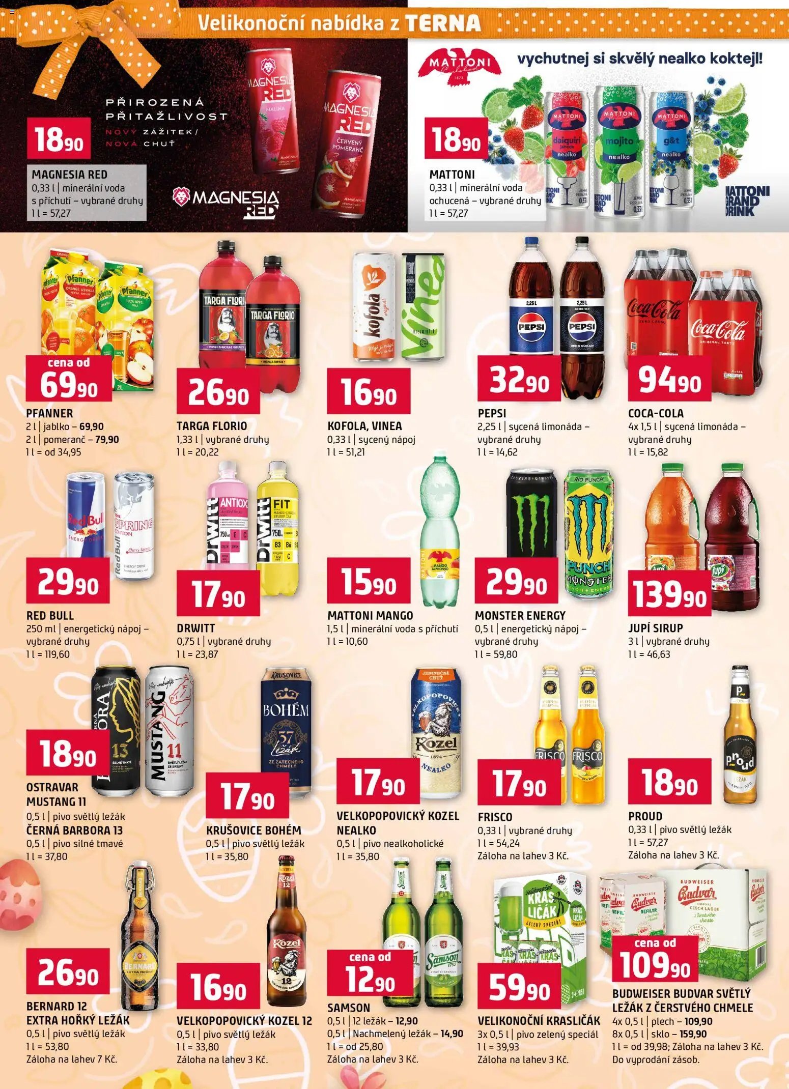 Terno leták - Jarní speciál (2026-03-10 - 2026-04-06)