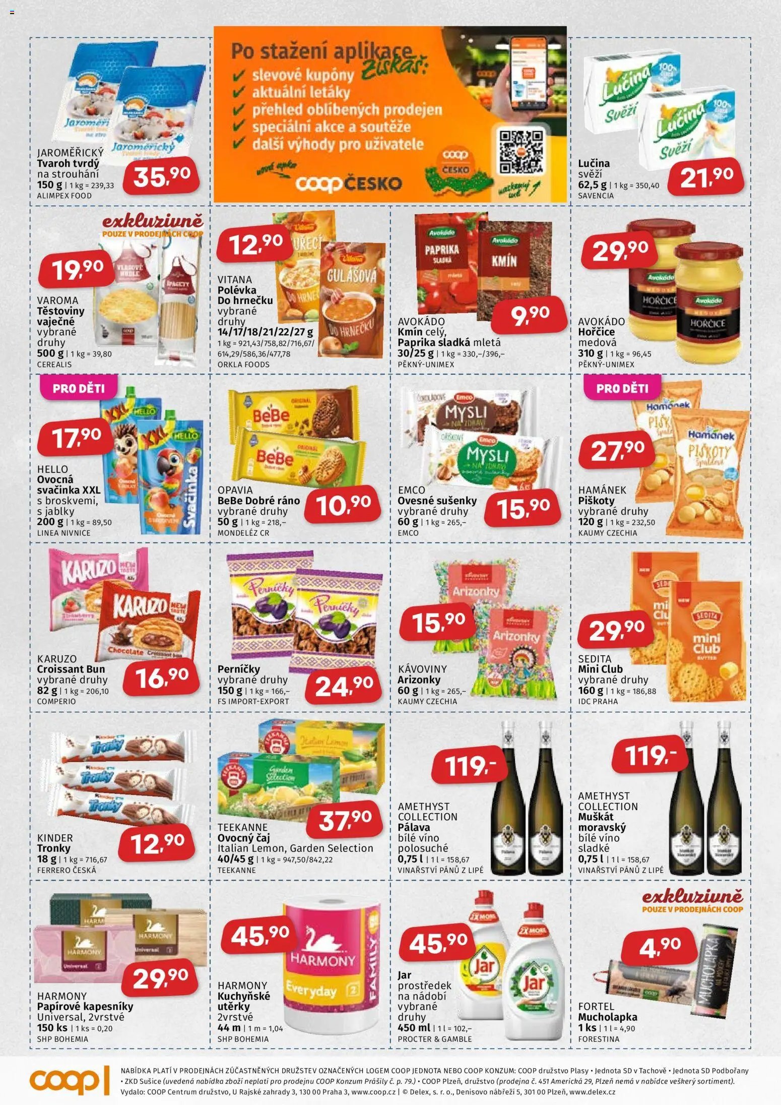 Coop leták - Západočeský region