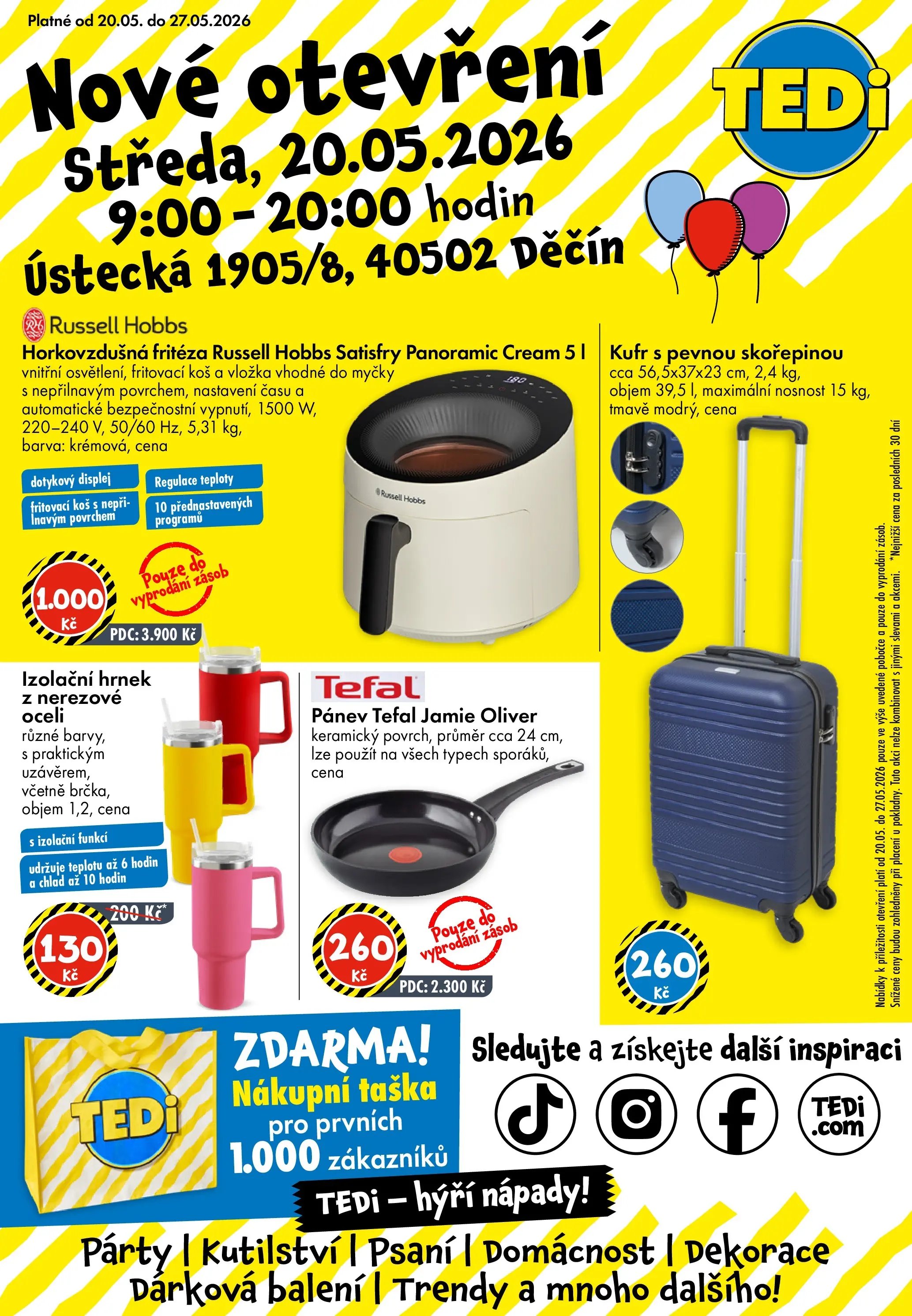 TEDi aktuální leták