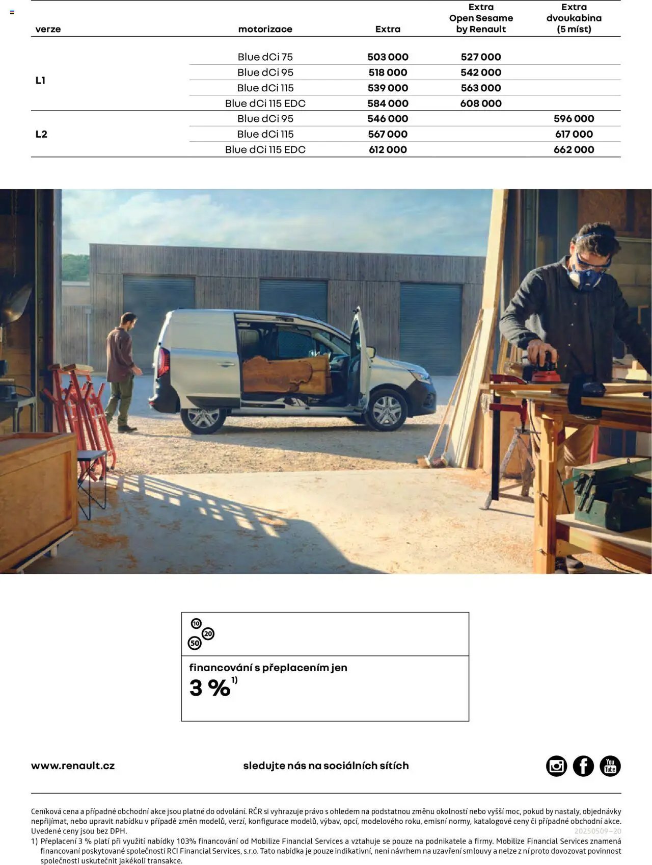 Renault katalog - Kangoo Van (2025-05-09 - 2026-02-28)
