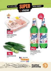 Terno leták - Super víkend (2026-04-24 - 2026-04-27)