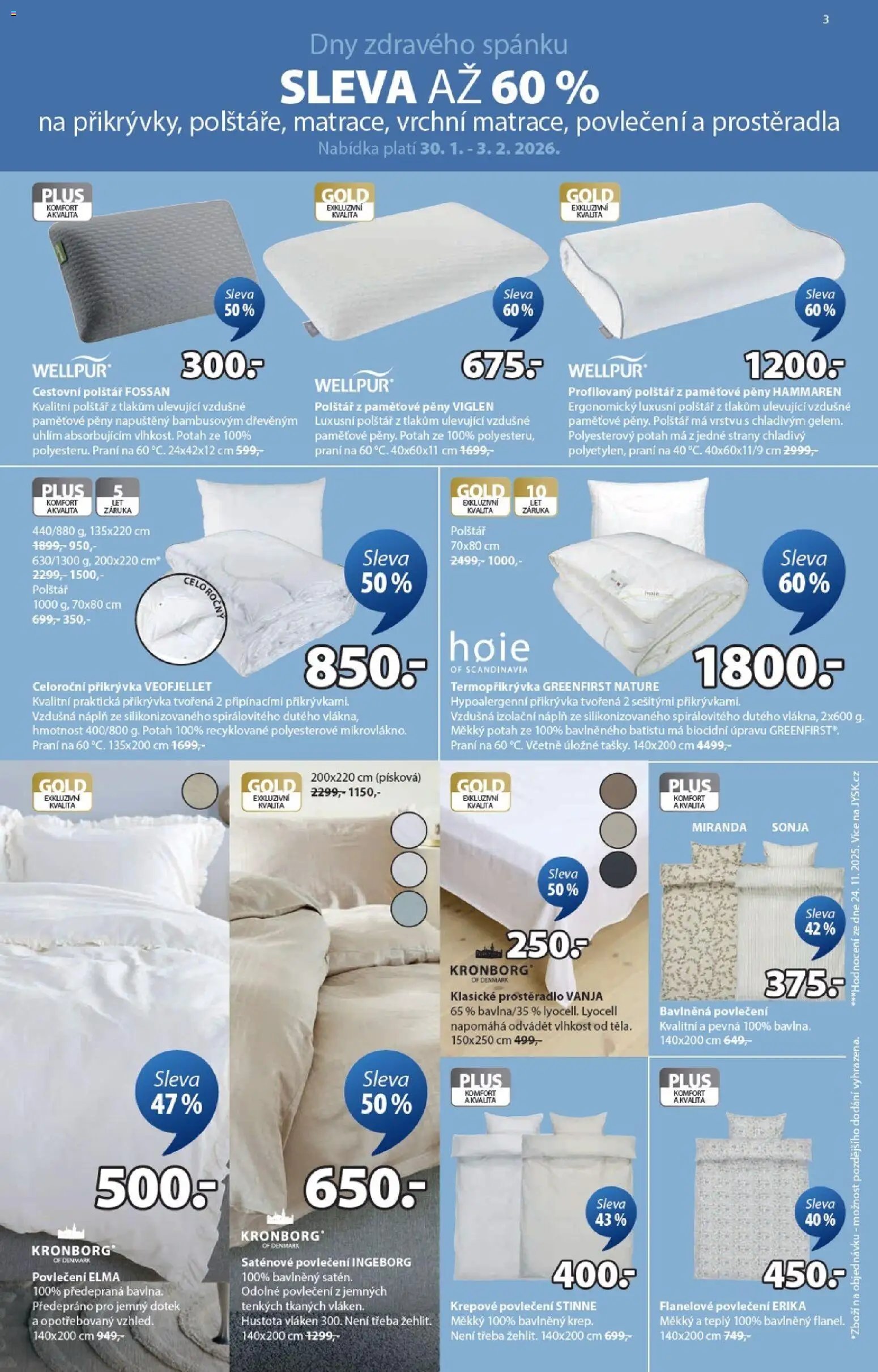 JYSK leták - Sleva (2026-01-26 - 2026-02-03)