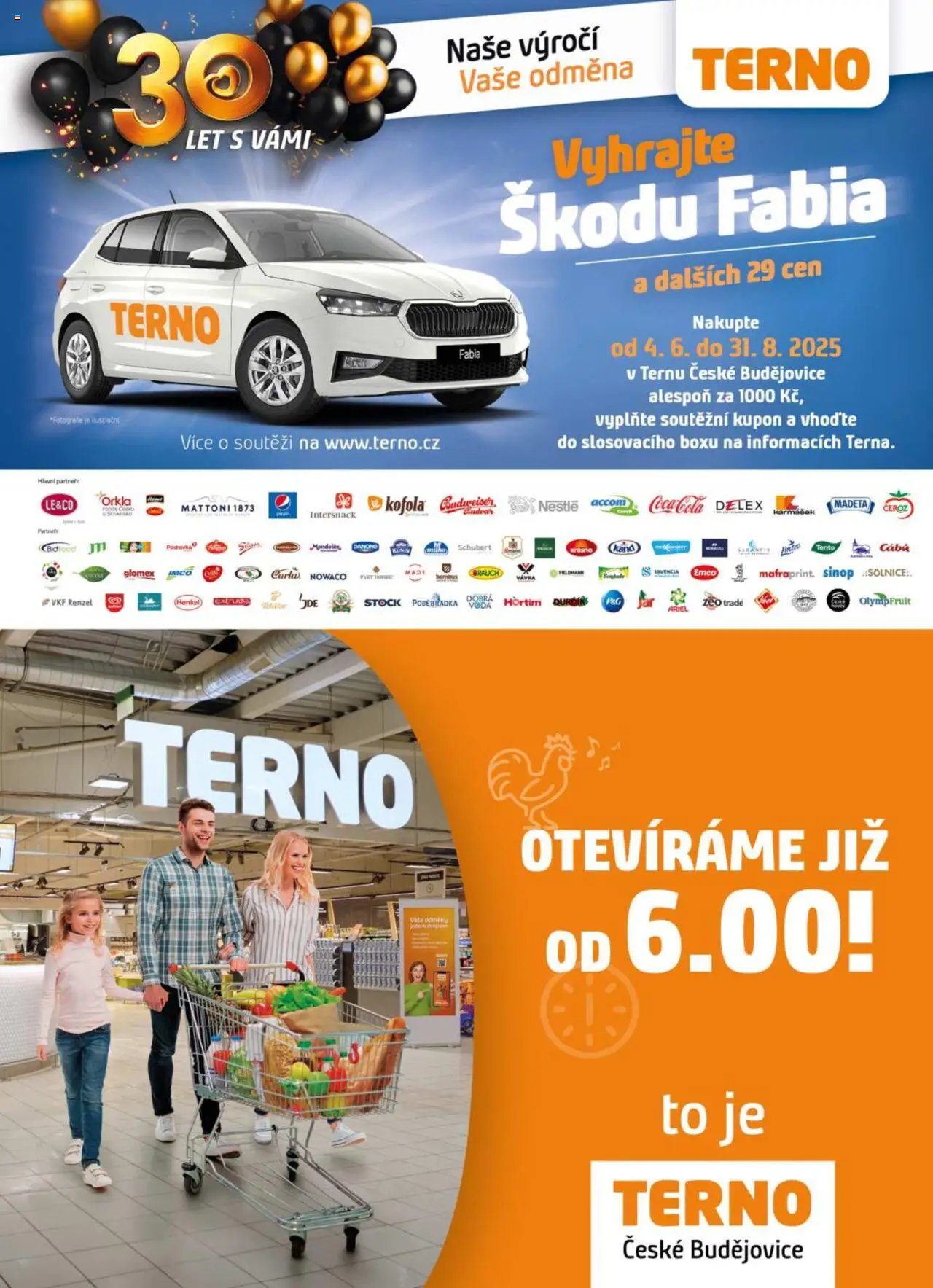 Terno leták - České Budějovice (2025-08-06 - 2025-08-12)