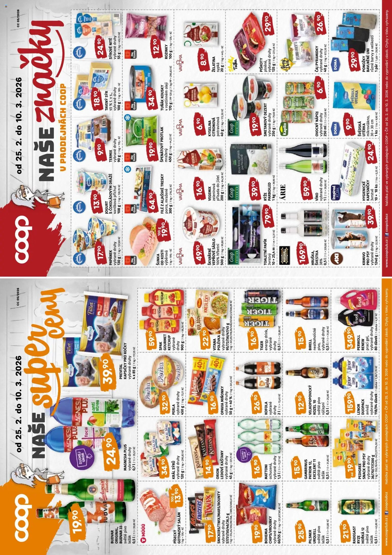 Coop leták - Západočeský region (2026-02-25 - 2026-03-10)