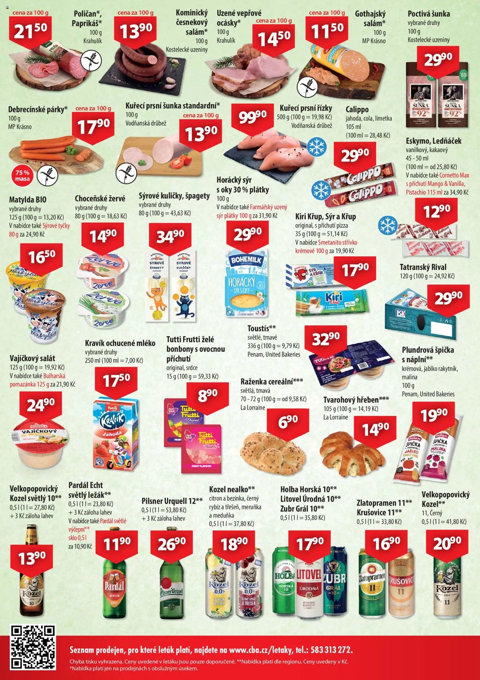 CBA leták - Market