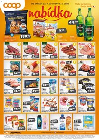 Coop leták - Jihočeský region (2026-04-22 - 2026-05-05)
