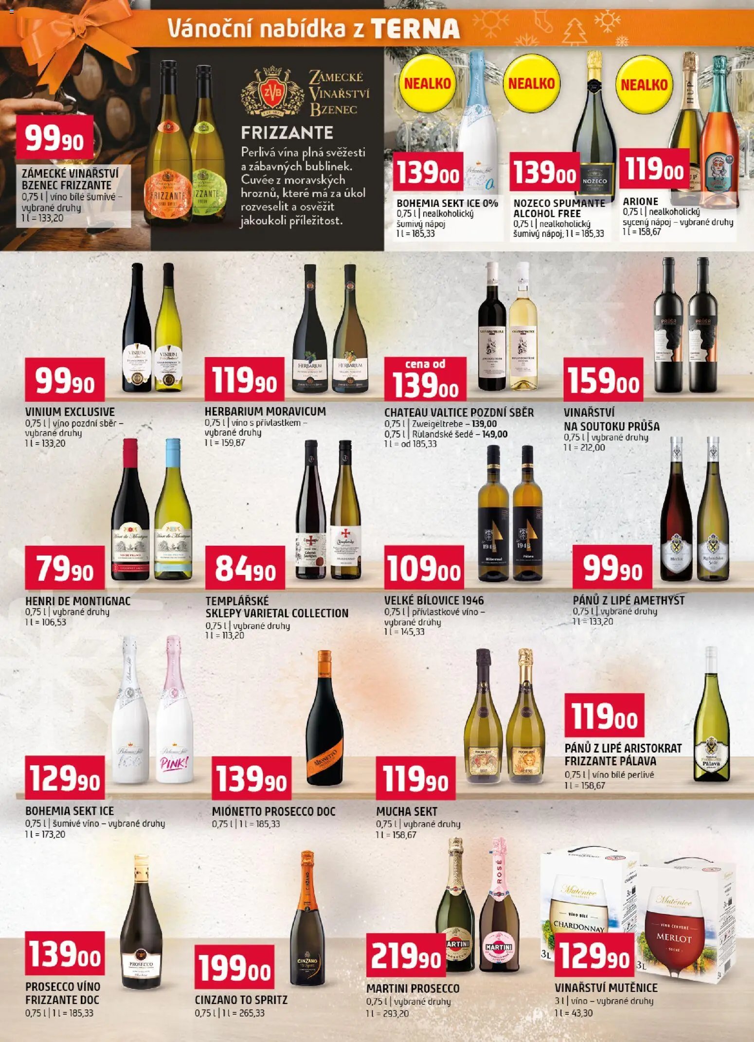 Terno leták - Vánoční speciál (2025-11-18 - 2025-12-31)