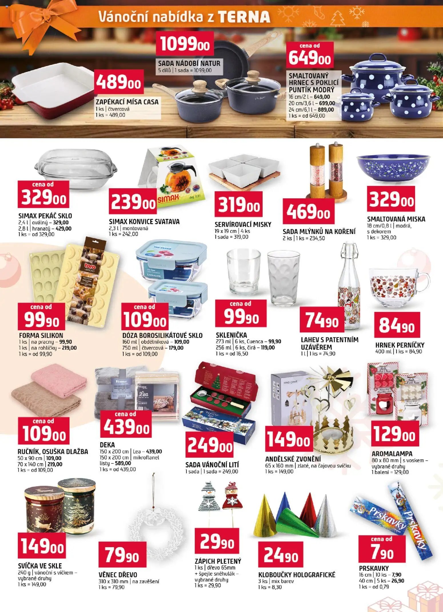 Terno leták - Vánoční speciál (2025-11-18 - 2025-12-31)