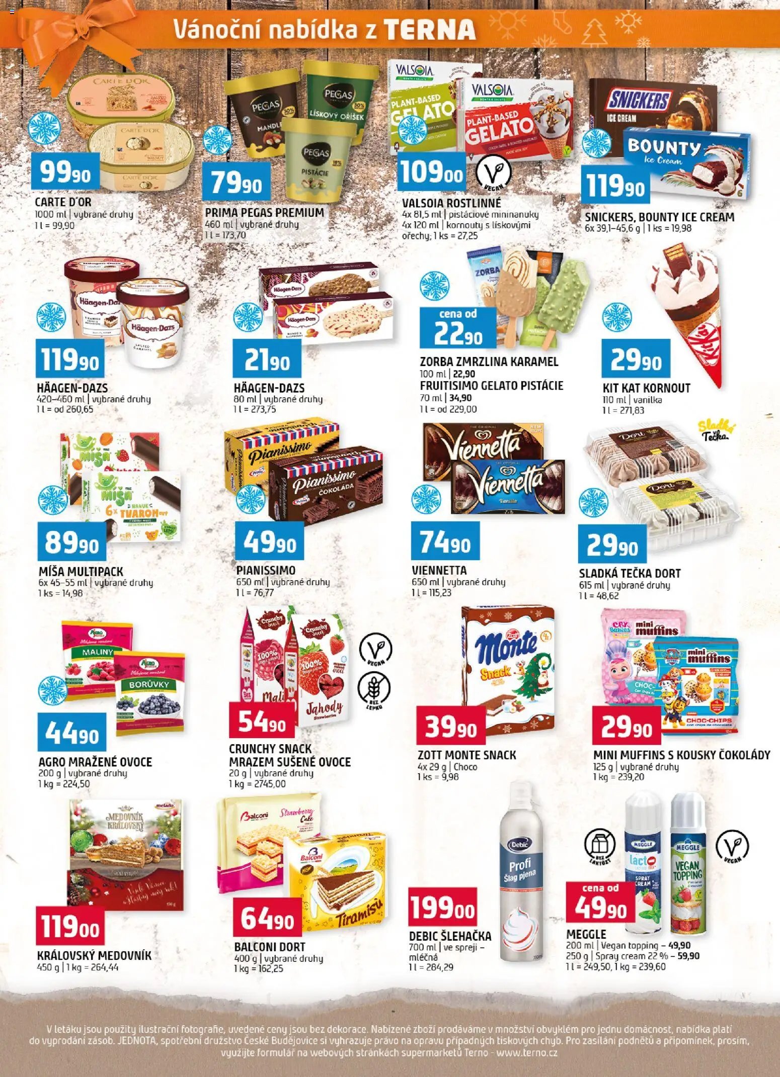 Terno leták - Vánoční speciál (2025-11-18 - 2025-12-31)