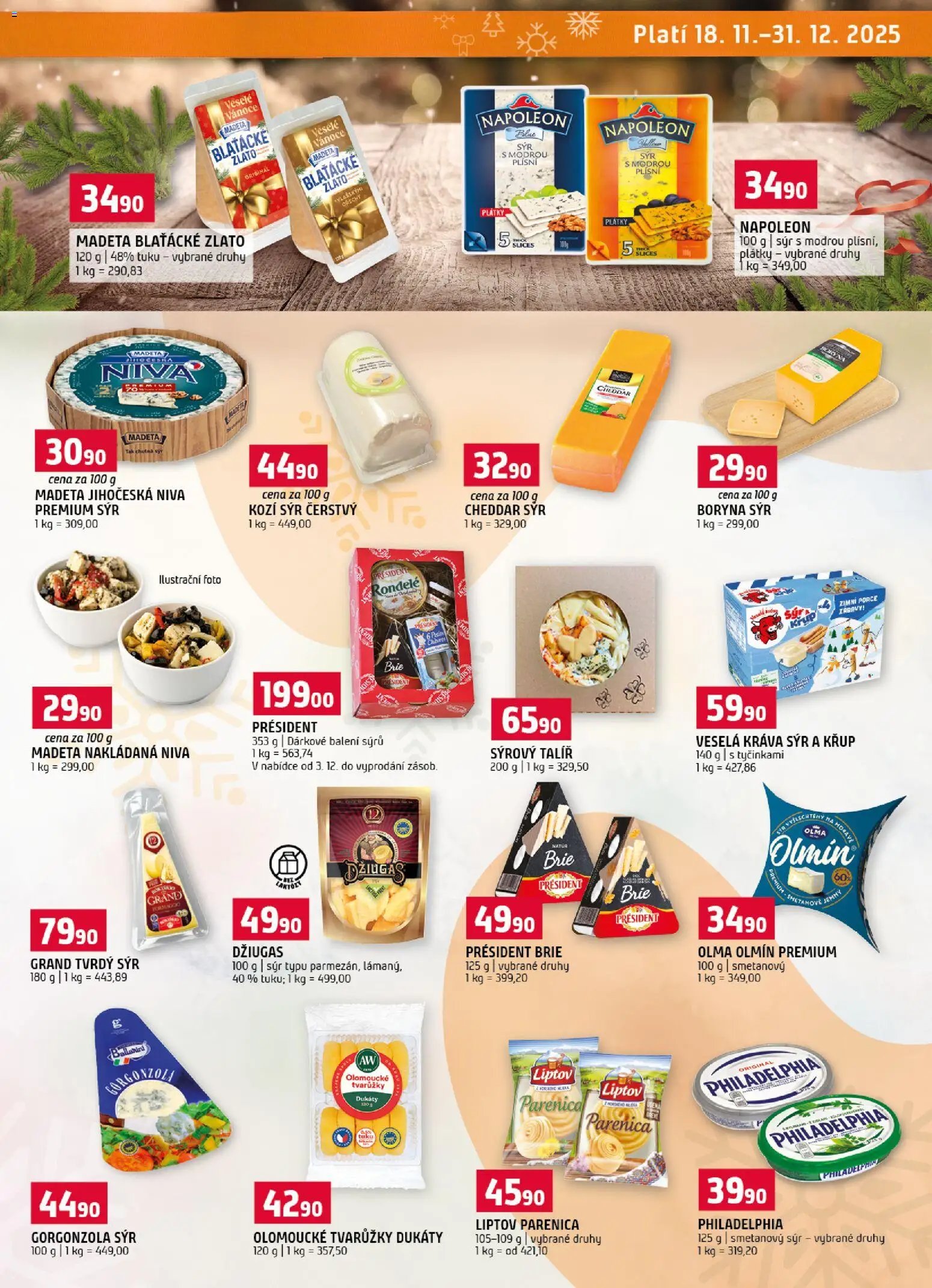 Terno leták - Vánoční speciál (2025-11-18 - 2025-12-31)