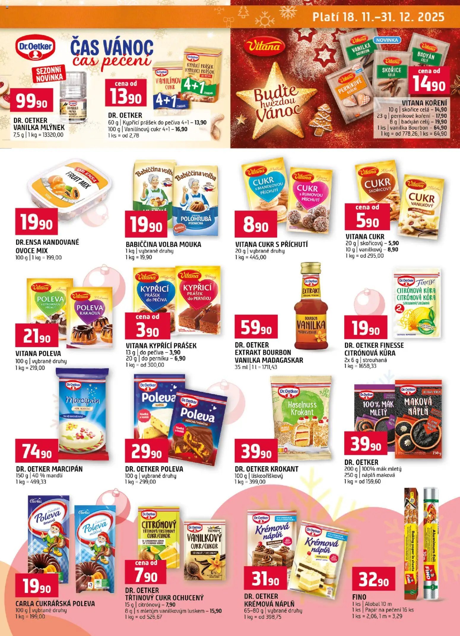Terno leták - Vánoční speciál (2025-11-18 - 2025-12-31)