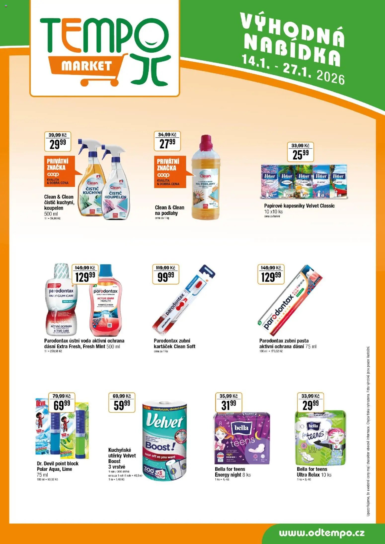 Tempo leták (2026-01-14 - 2026-01-27)