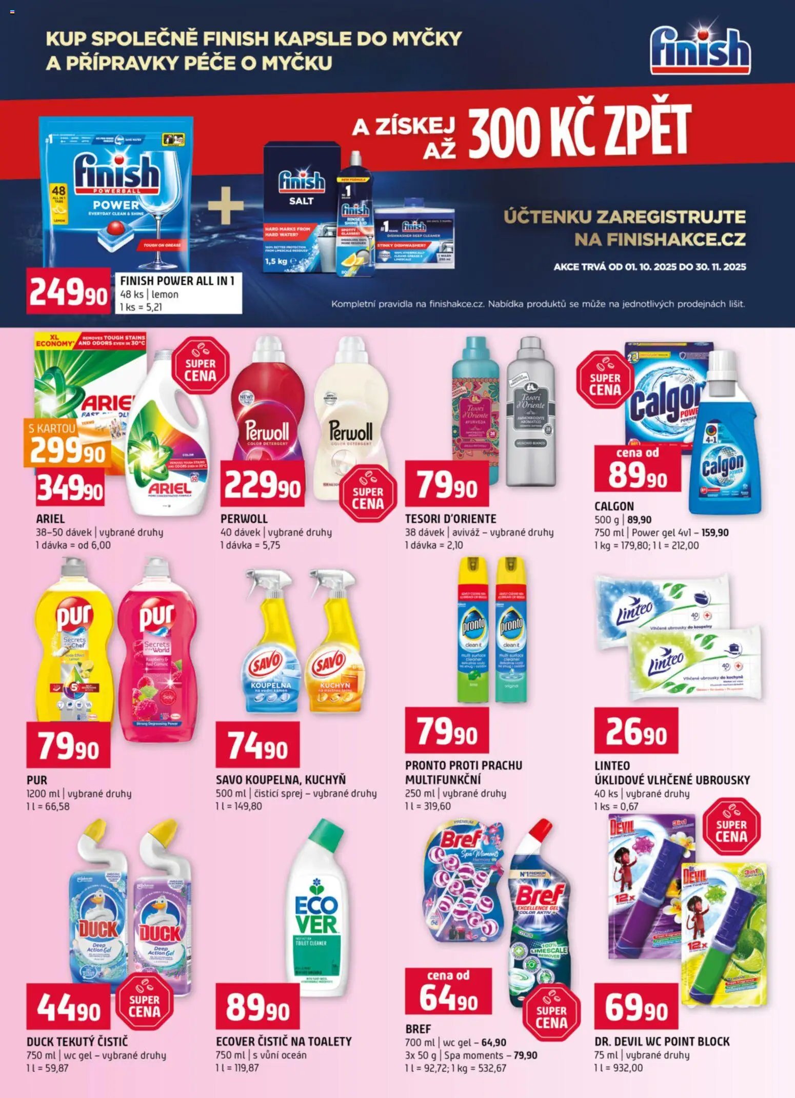 Terno leták - Blatná, Český Krumlov, Prachatice, Strakonice, Tábor, Zlín (2025-11-12 - 2025-11-18)