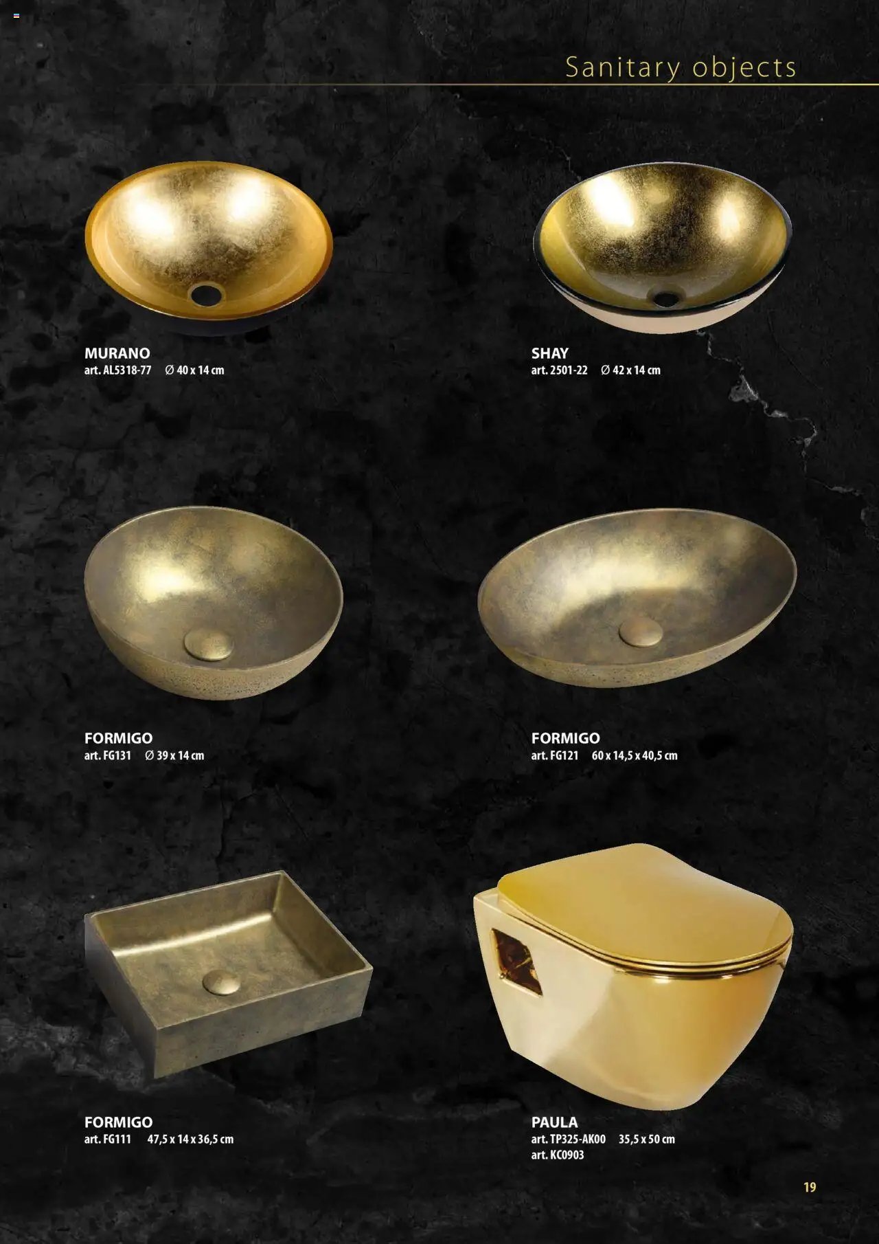 Sapho koupelny katalog - Gold (2025-04-17 - 2025-12-31)