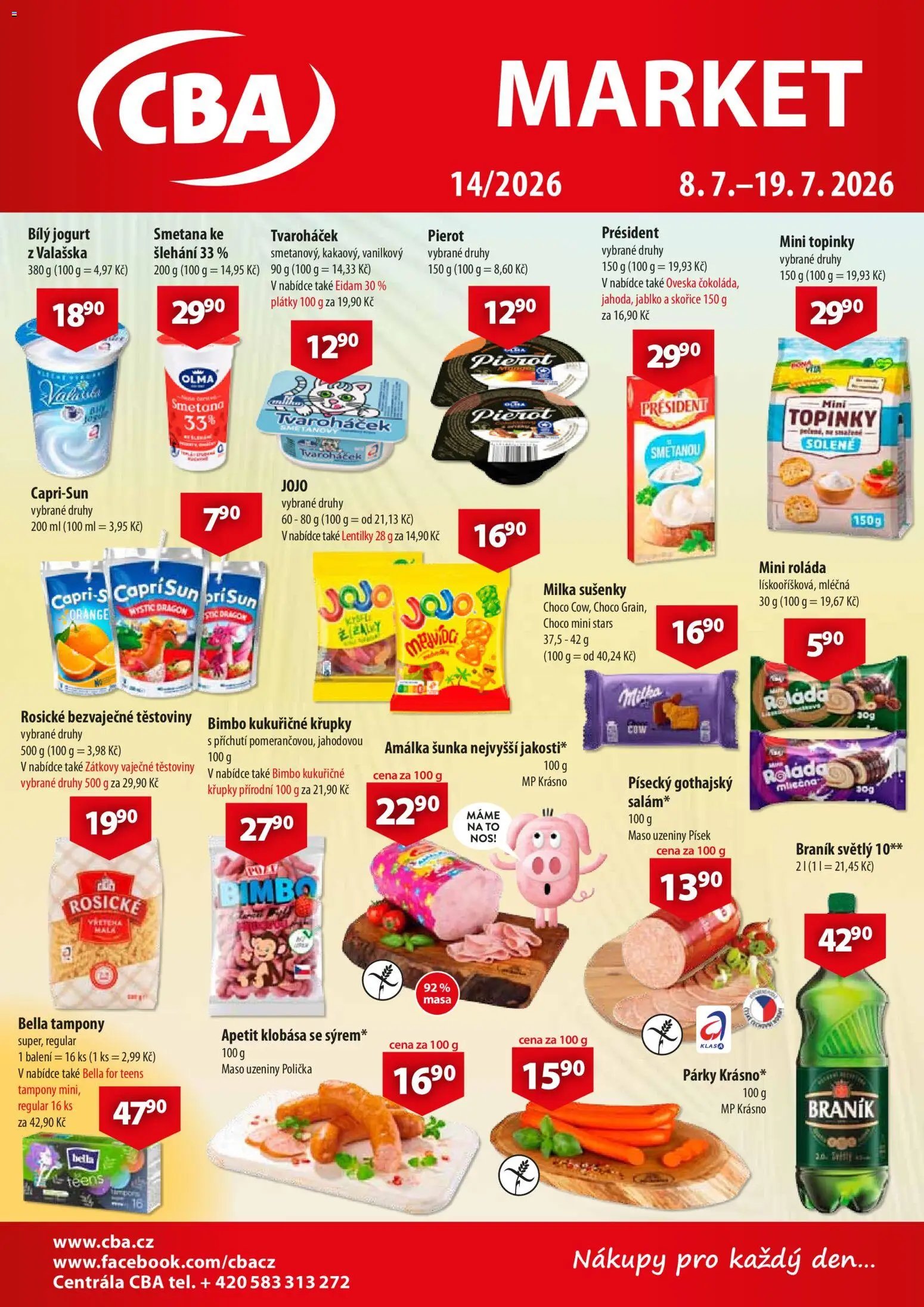 CBA leták - Market
