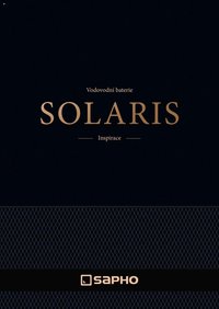 Sapho koupelny katalog - Vodovodní baterie Solaris (2022-12-20 - 2025-12-31)